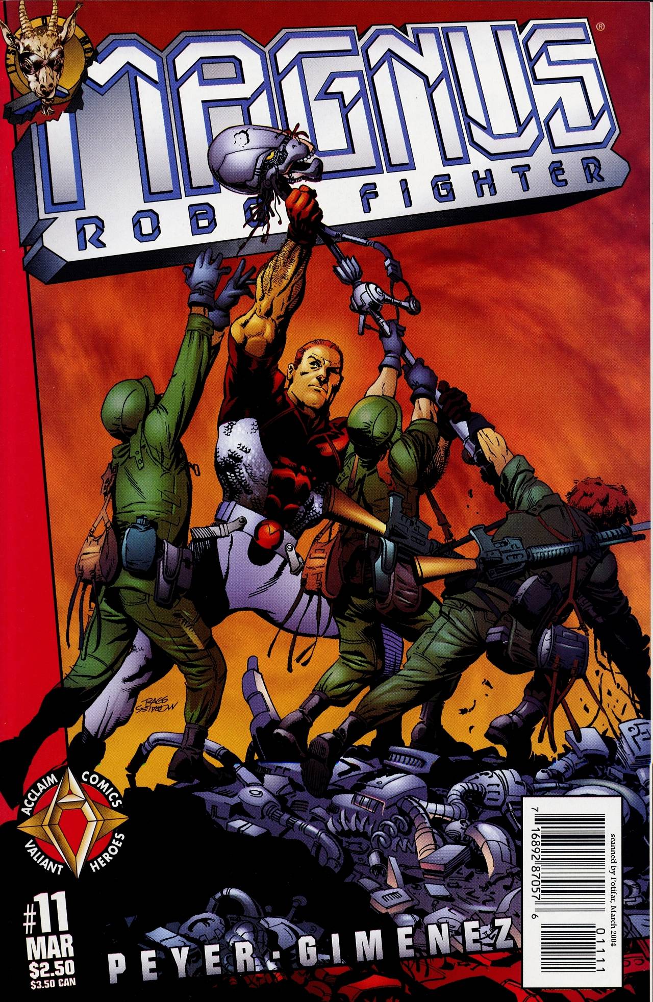 Read online Magnus Robot Fighter (1997) comic -  Issue #11 - 1