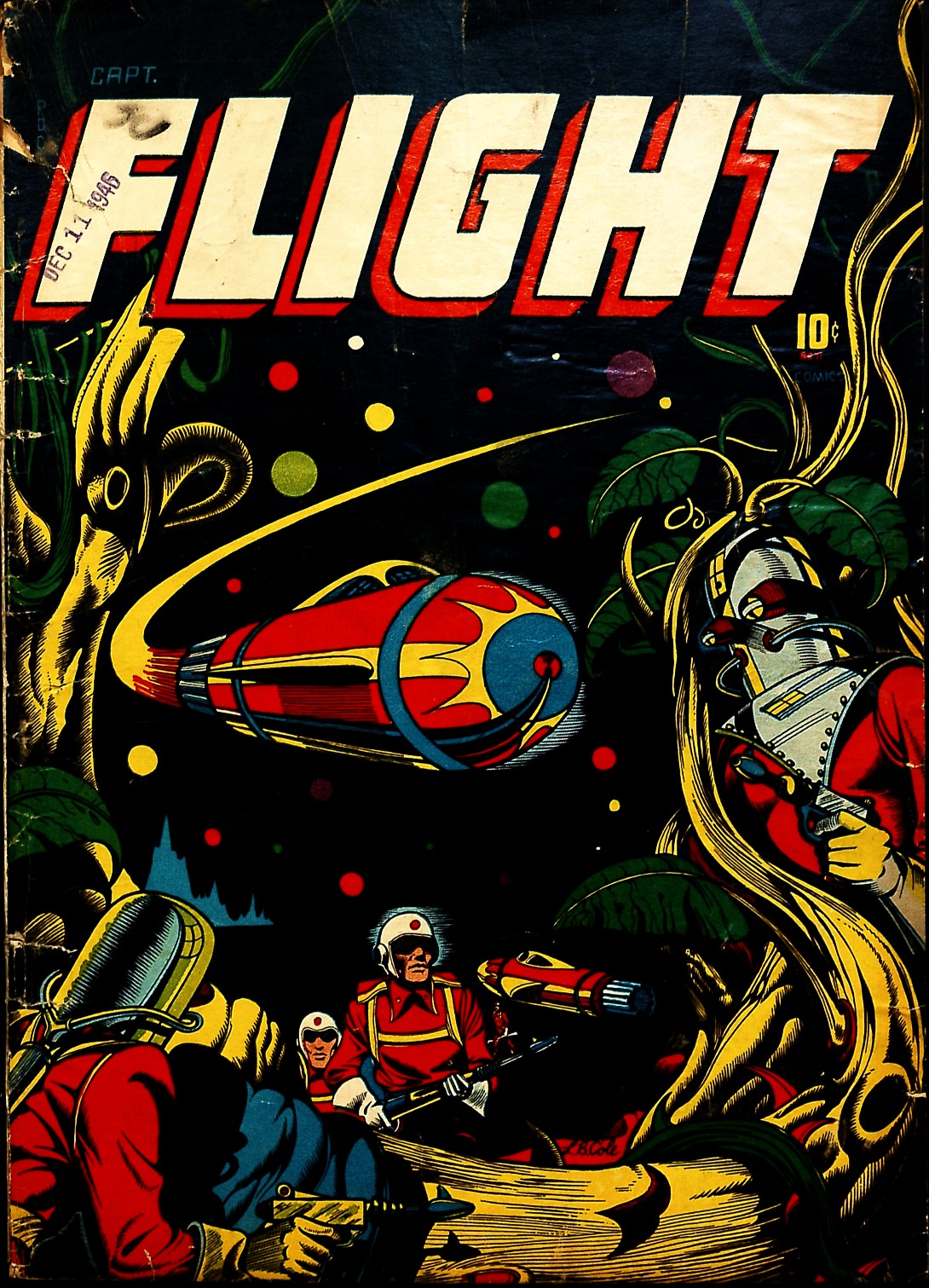 Read online Captain Flight Comics comic -  Issue #11 - 1