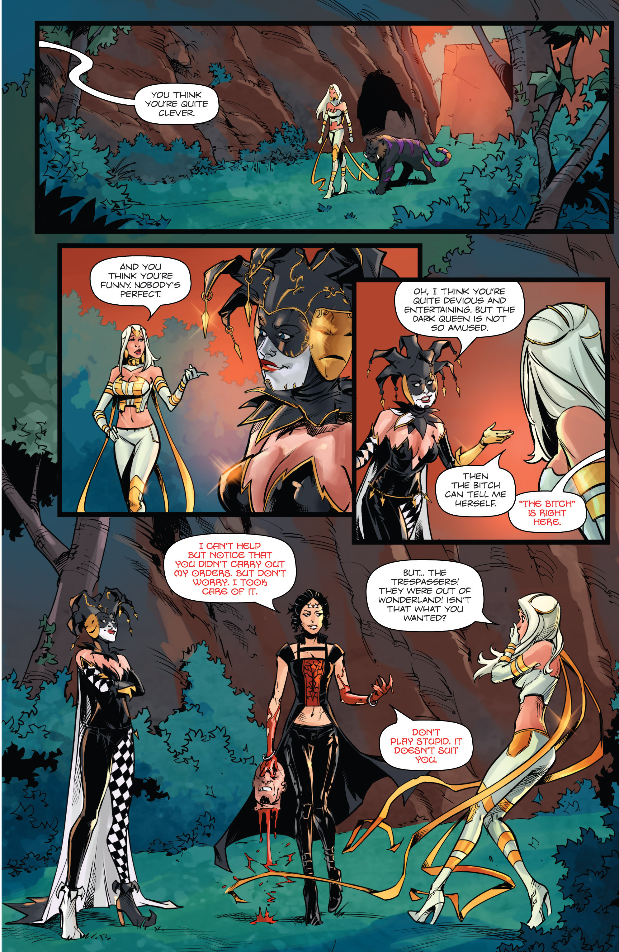 Read online Grimm Fairy Tales presents White Queen: Age of Darkness comic -  Issue #1 - 23