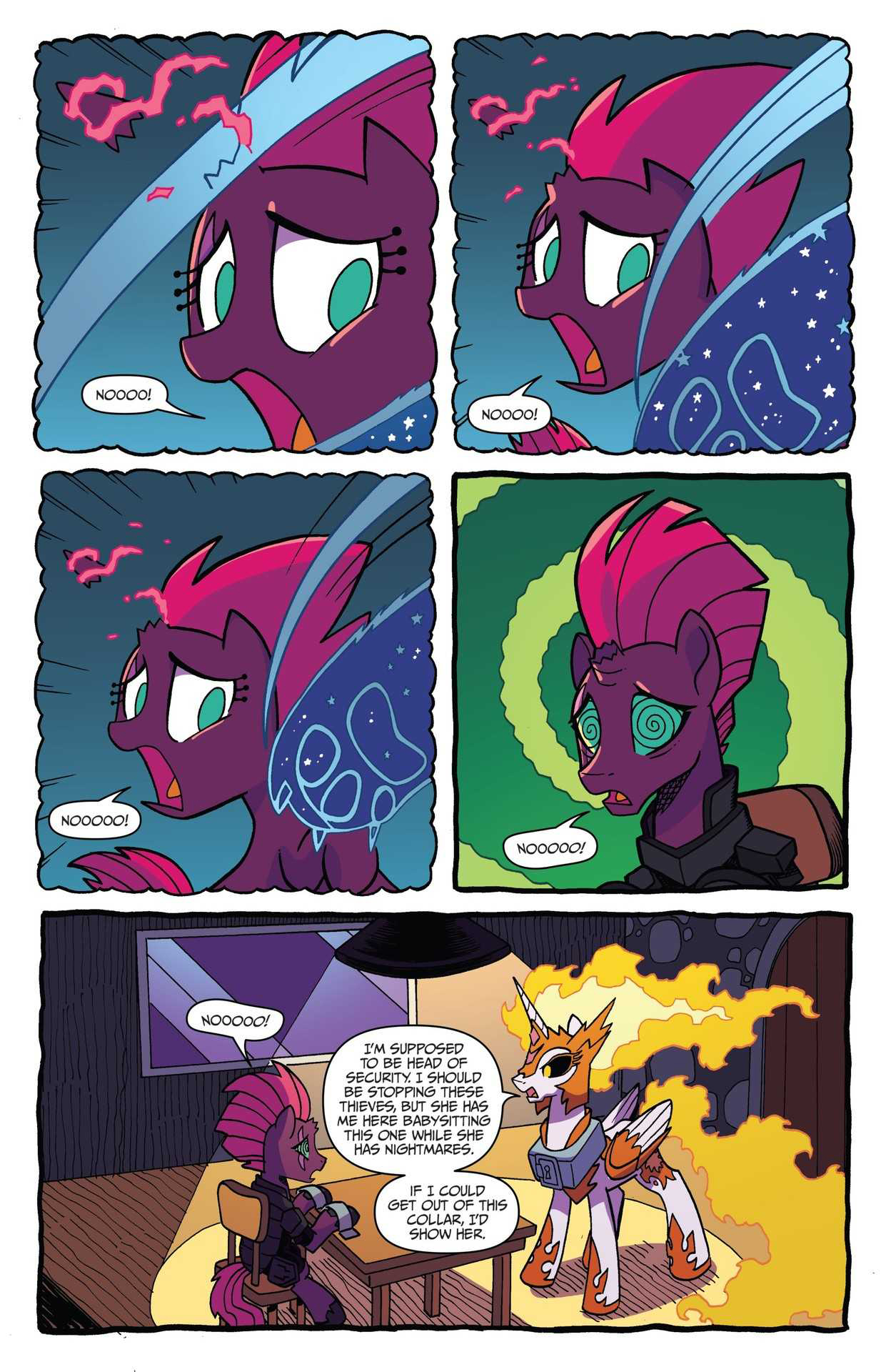 Read online My Little Pony: Nightmare Knights comic -  Issue #4 - 8
