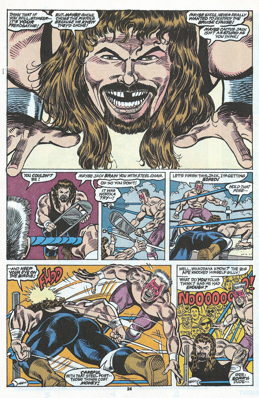Read online WCW World Championship Wrestling comic -  Issue #3 - 25