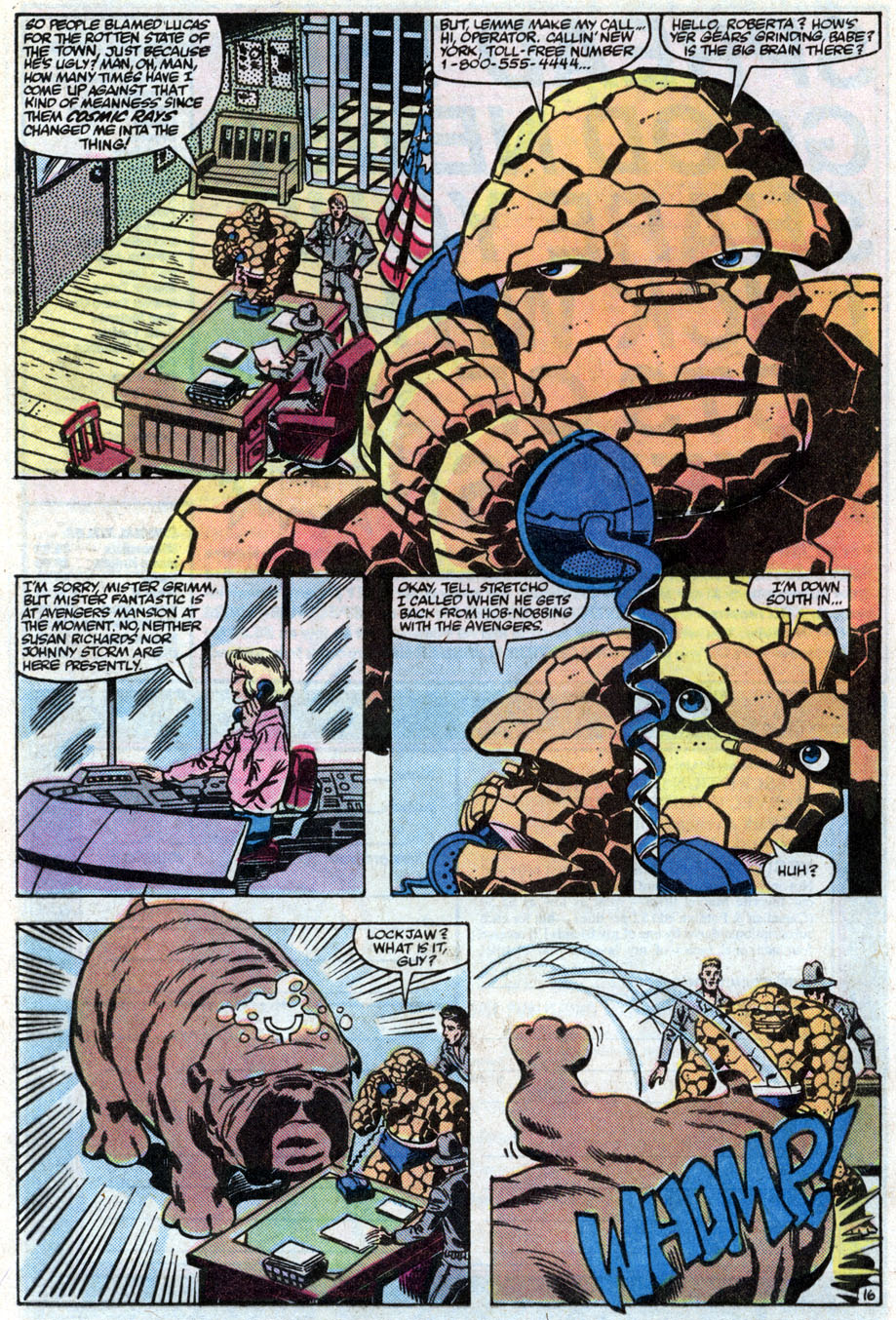 Read online The Thing comic -  Issue #4 - 17