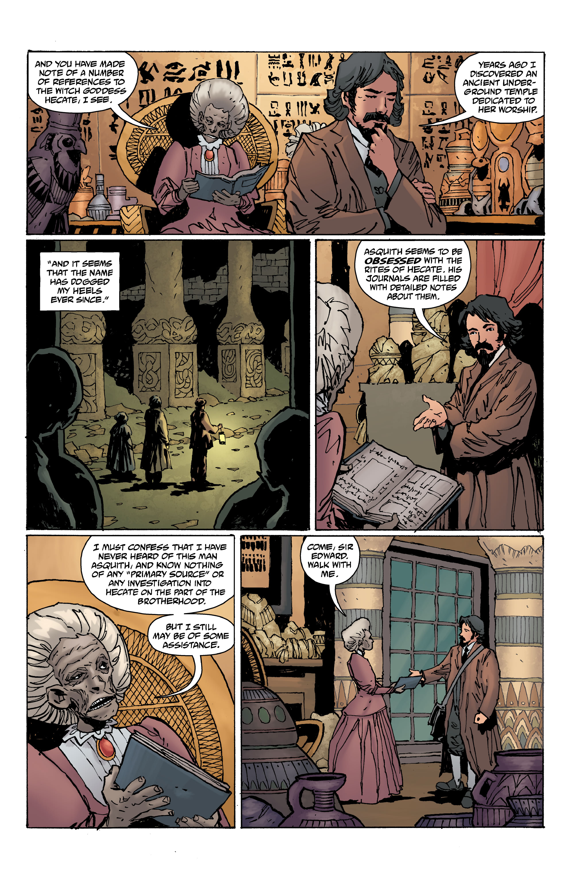 Read online Witchfinder: The Reign of Darkness comic -  Issue #3 - 5