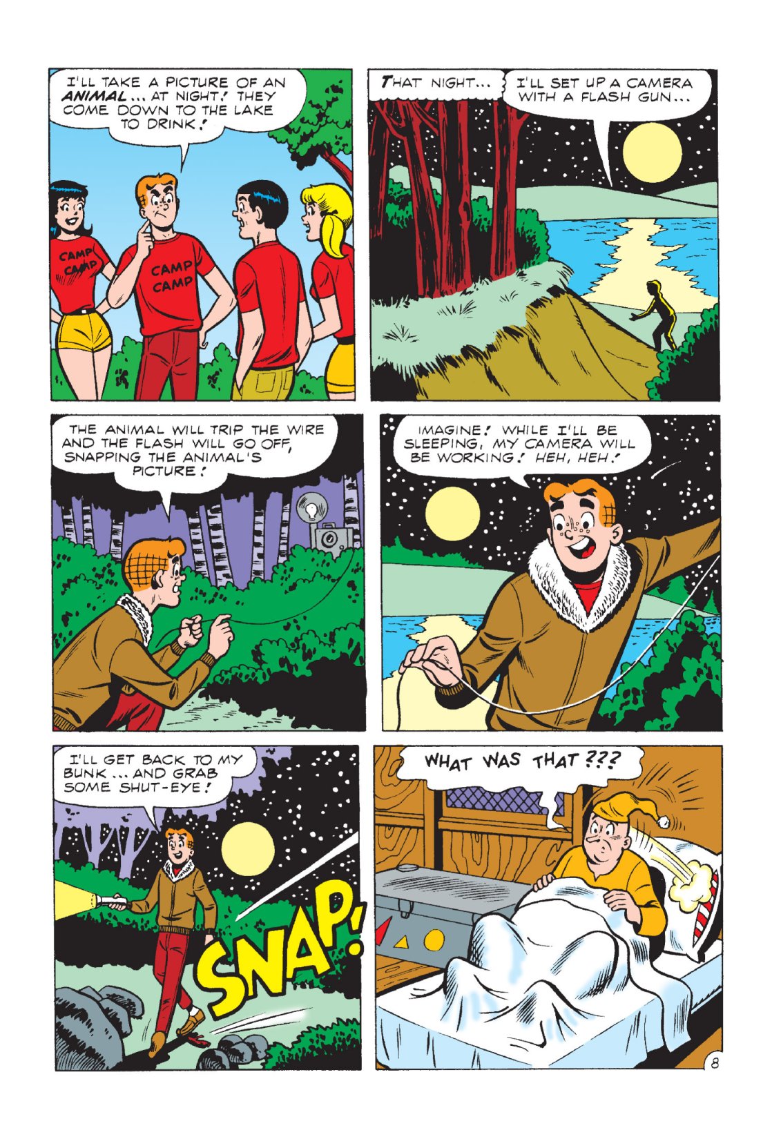 Read online Archie's Camp Tales comic -  Issue # TPB - 26
