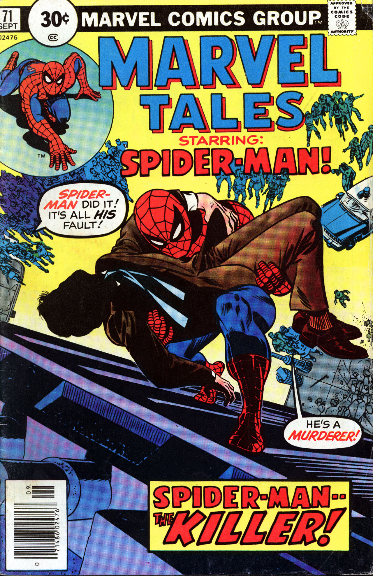 Read online Marvel Tales (1964) comic -  Issue #71 - 1