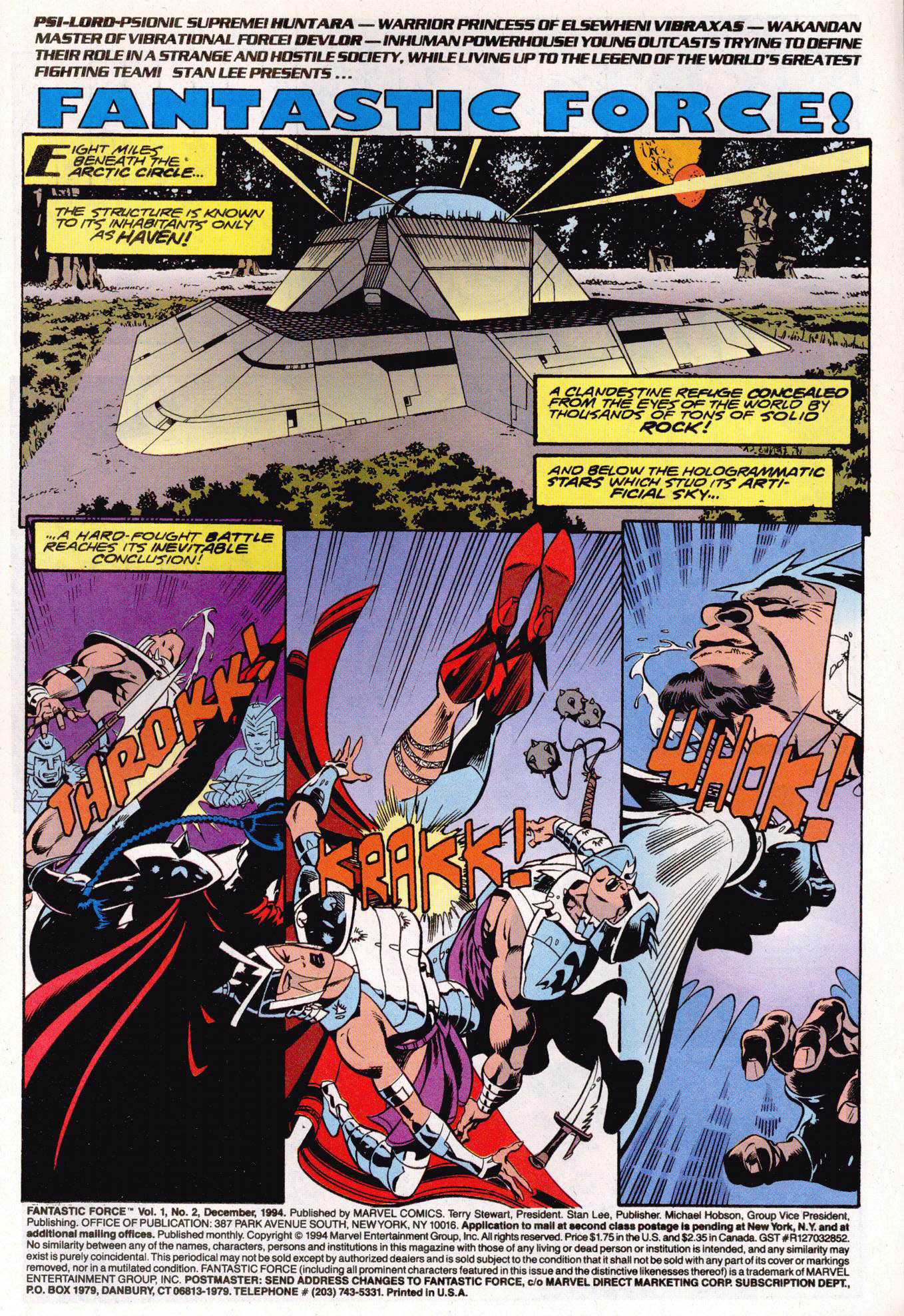 Read online Fantastic Force (1994) comic -  Issue #2 - 2