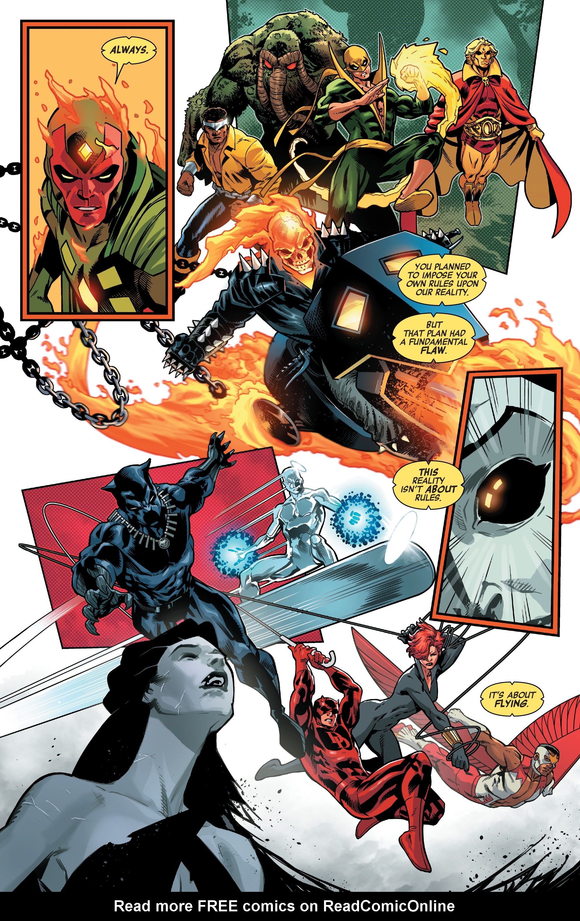 Read online Avengers No Road Home comic -  Issue #10 - 13