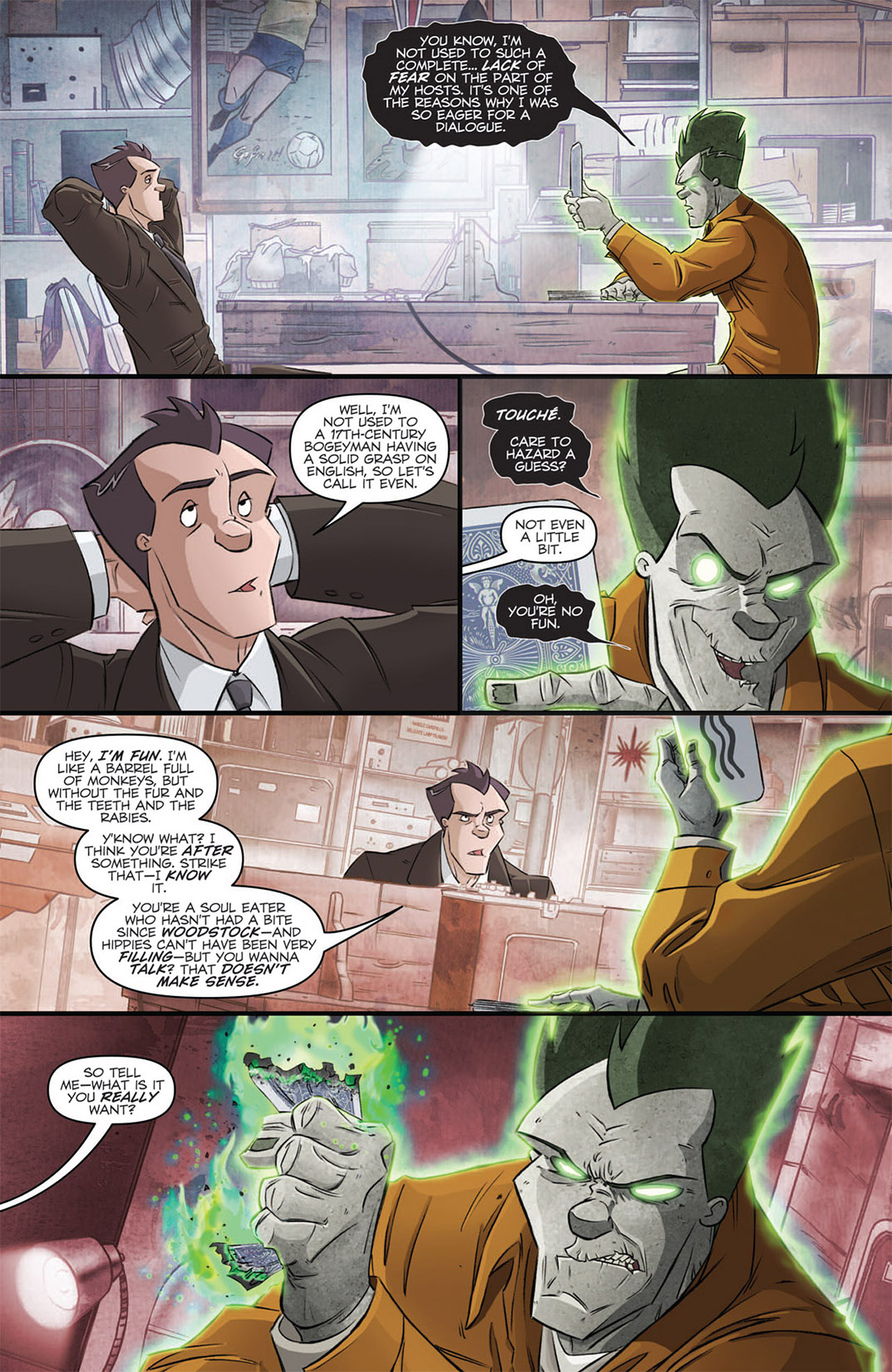 Read online Ghostbusters (2011) comic -  Issue #7 - 10