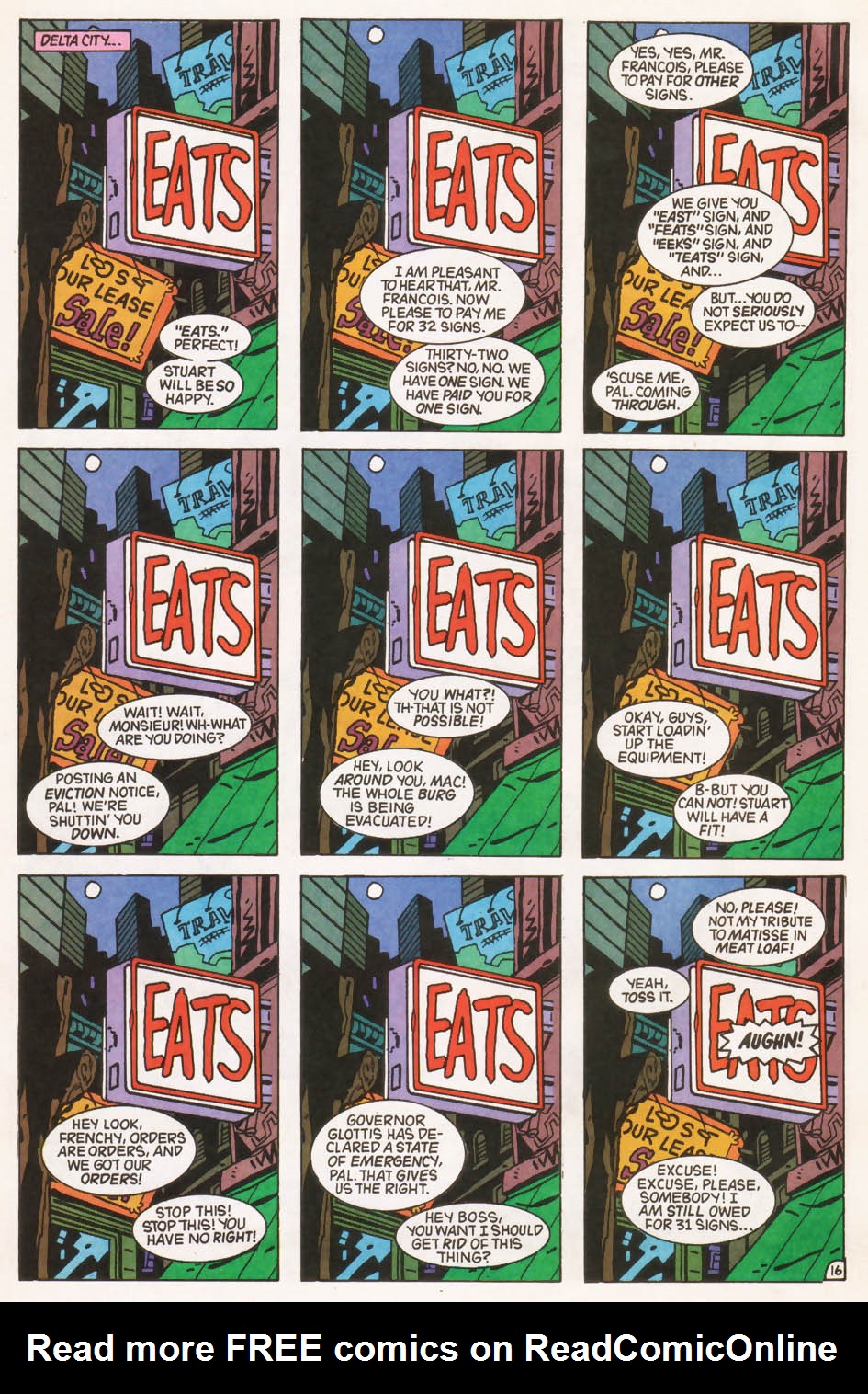 Read online Heckler comic -  Issue #6 - 17