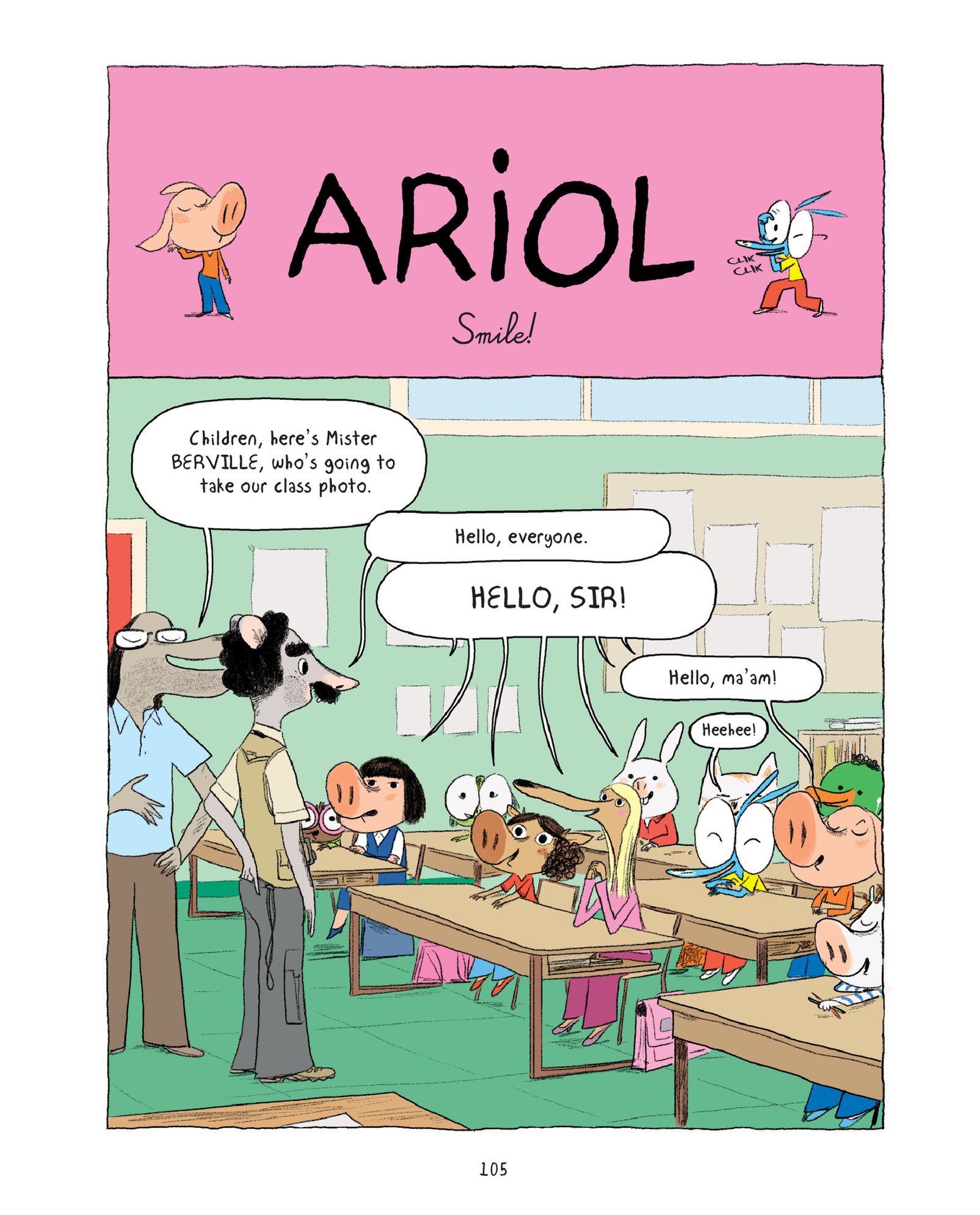 Read online Ariol comic -  Issue # TPB 4 - 106