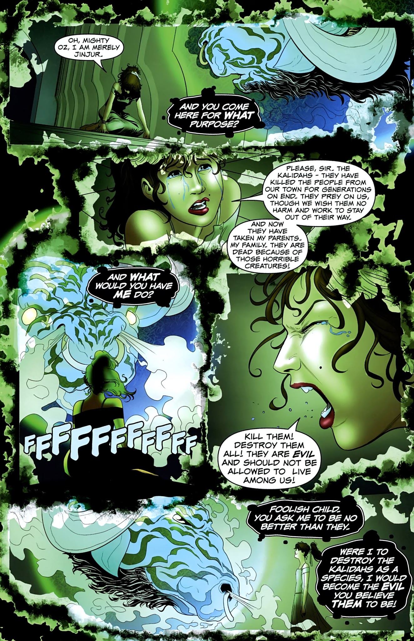 Read online Legend of Oz: The Wicked West comic -  Issue #4 - 9