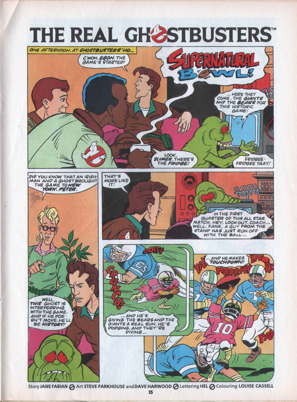 Read online The Real Ghostbusters comic -  Issue #54 - 15