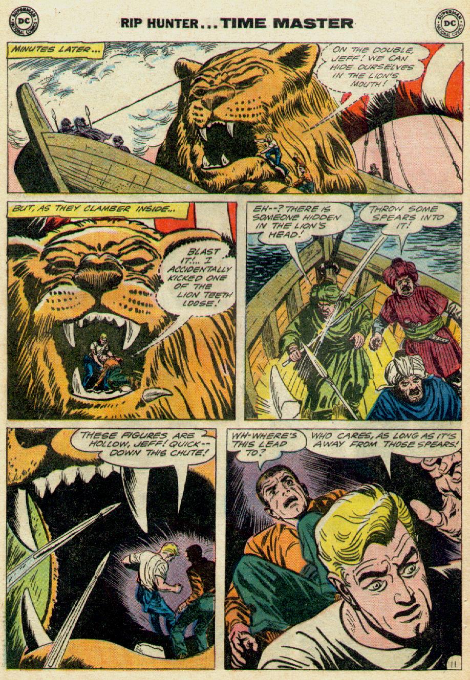 Read online Rip Hunter...Time Master comic -  Issue #8 - 16