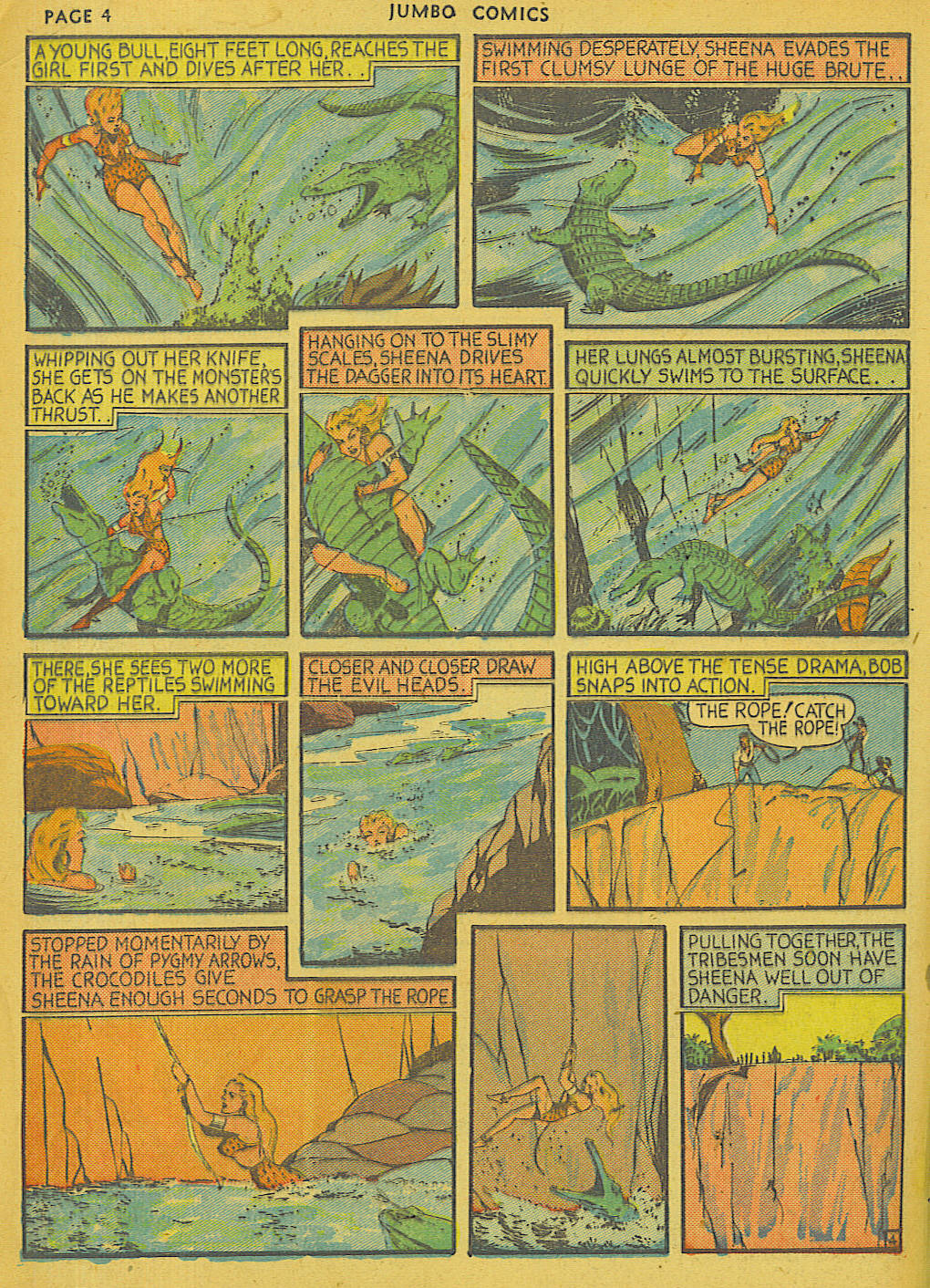 Read online Jumbo Comics comic -  Issue #14 - 6