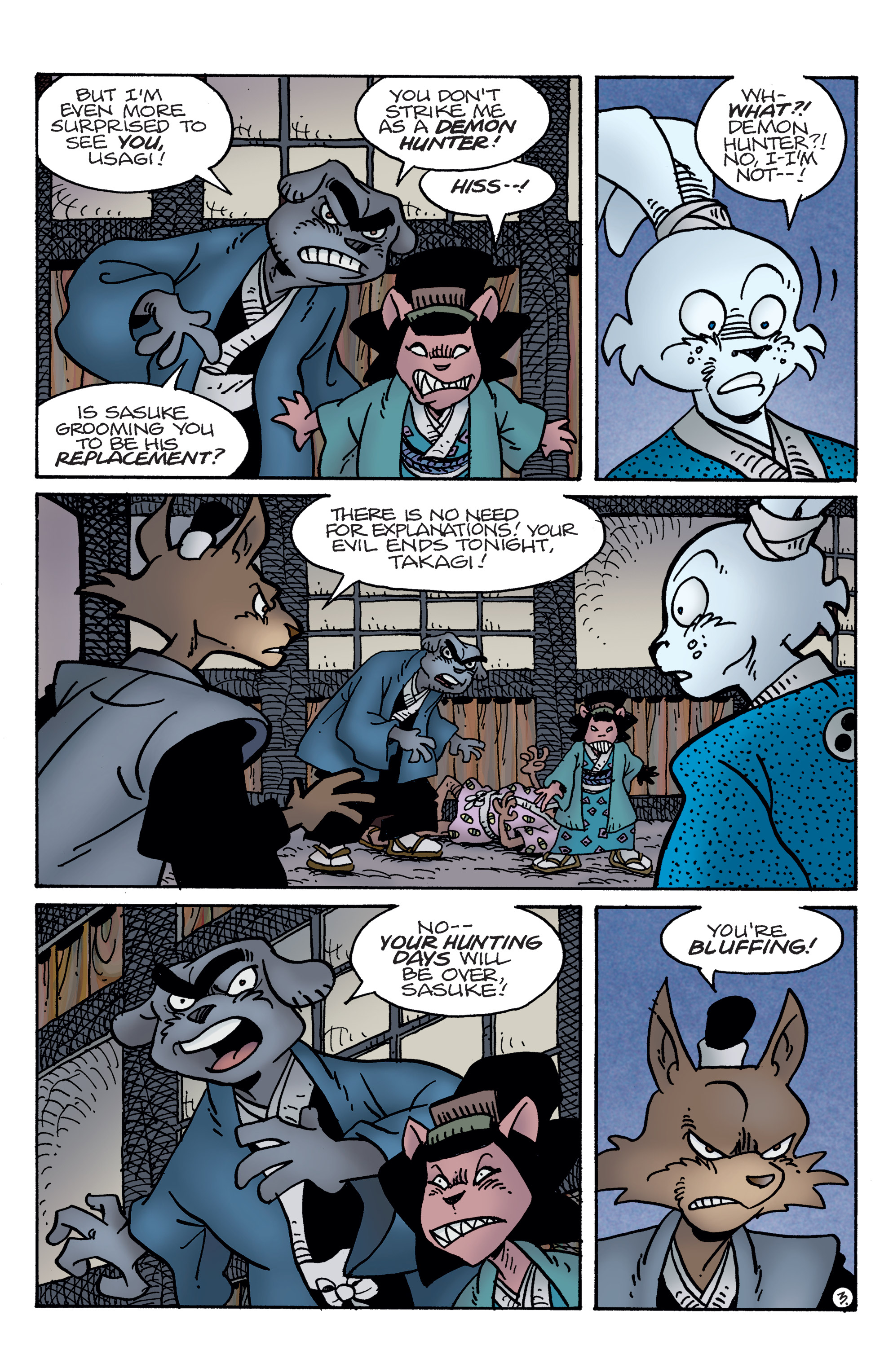 Read online Usagi Yojimbo (2019) comic -  Issue #3 - 5