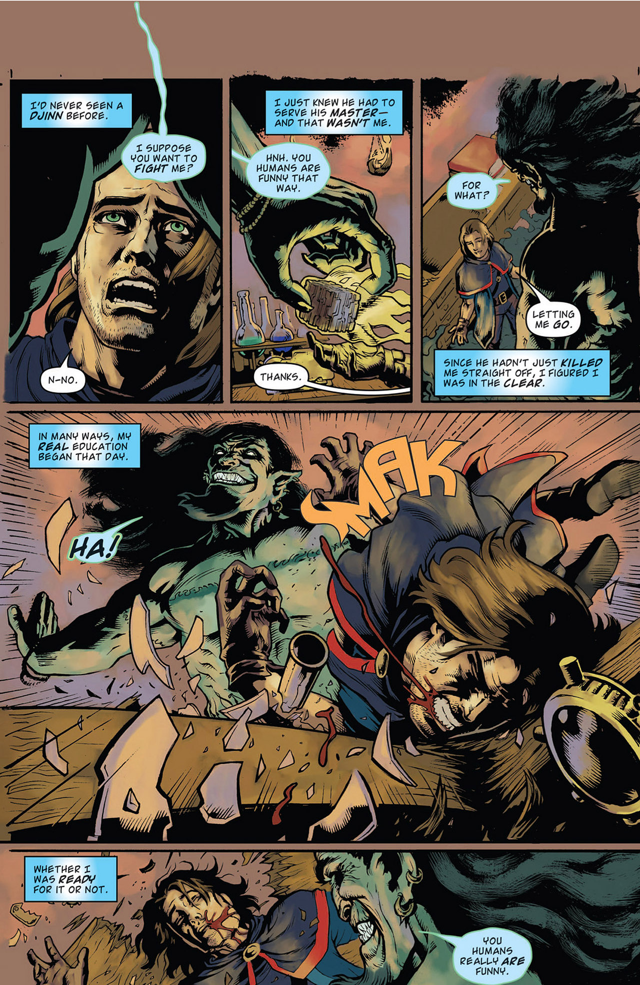 Read online Magic: The Gathering - The Spell Thief comic -  Issue #2 - 9