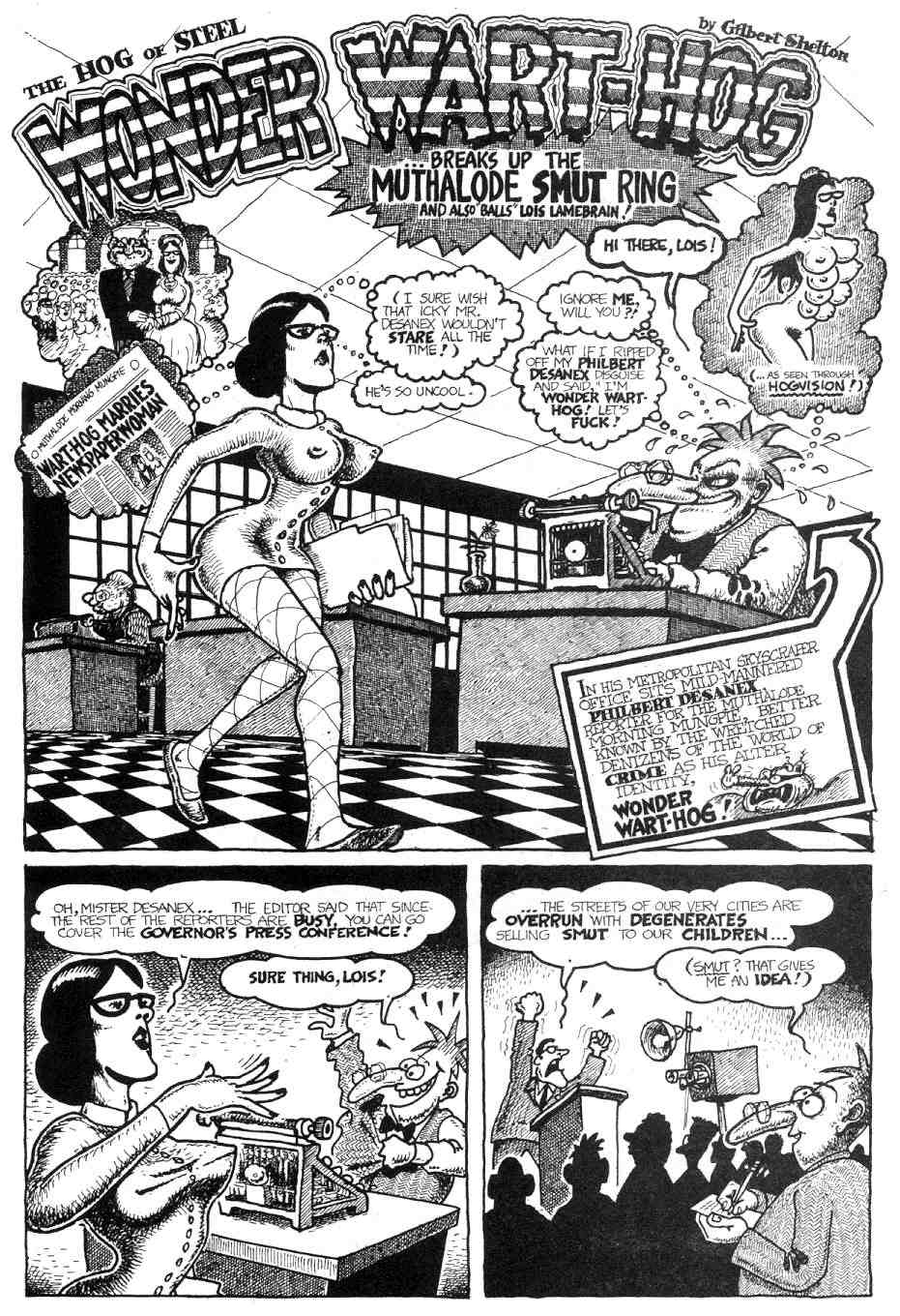 Read online Zap Comix comic -  Issue #4 - 22