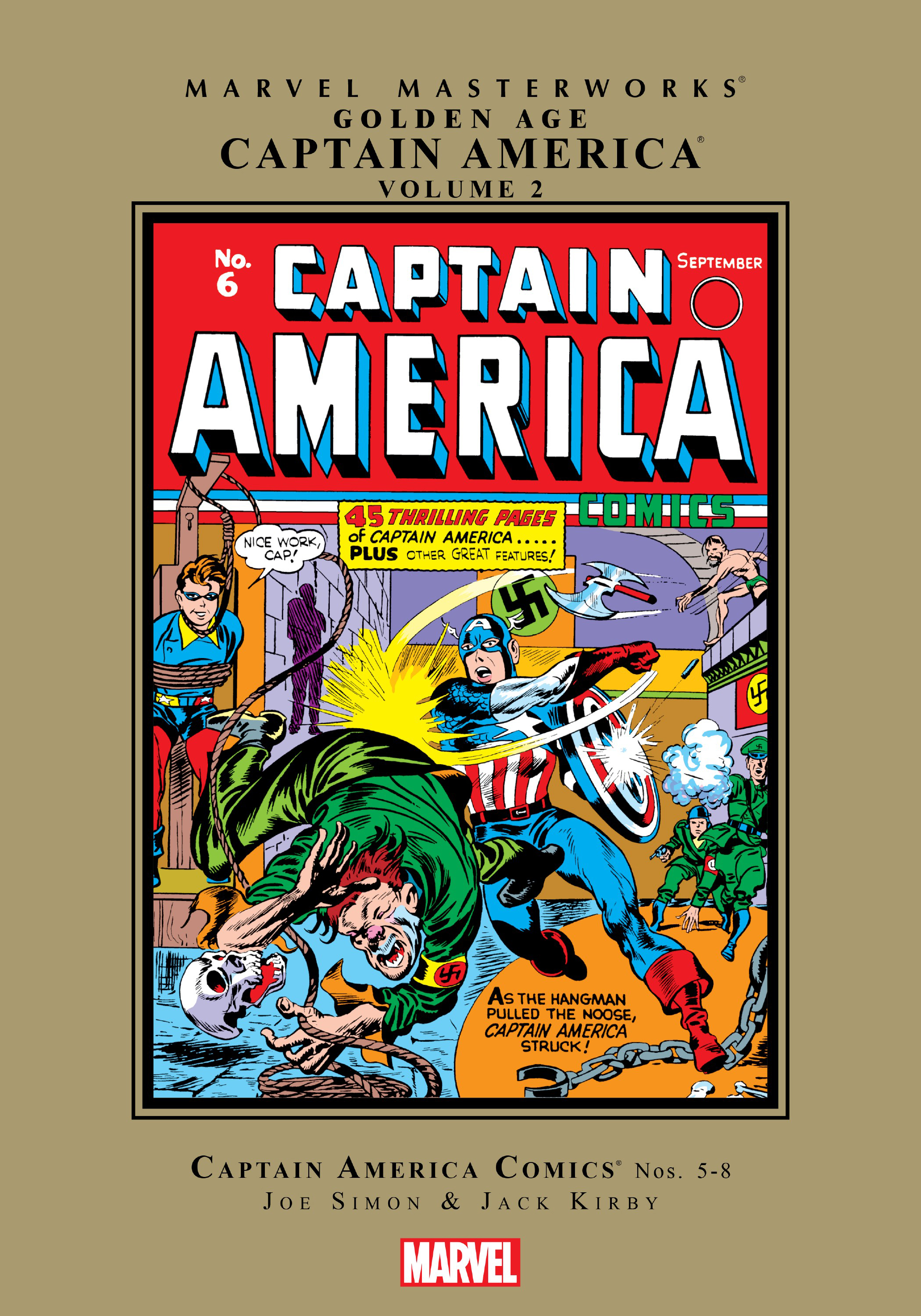 Read online Marvel Masterworks: Golden Age Captain America comic -  Issue # TPB 2 (Part 1) - 1