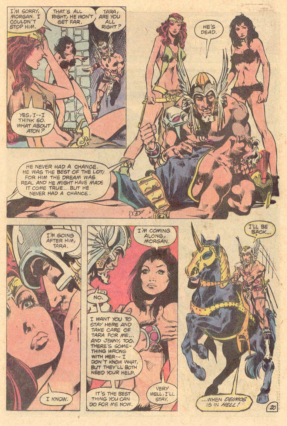 Read online Warlord (1976) comic -  Issue #50 - 21