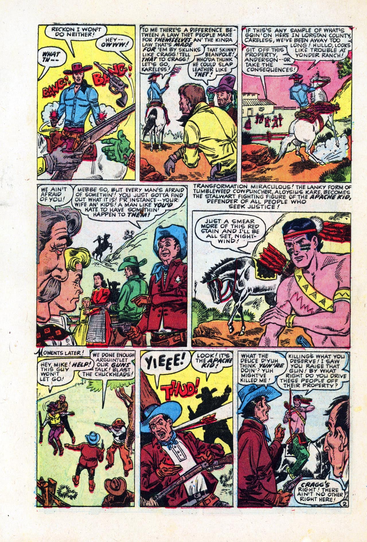 Read online Two Gun Western (1950) comic -  Issue #6 - 4
