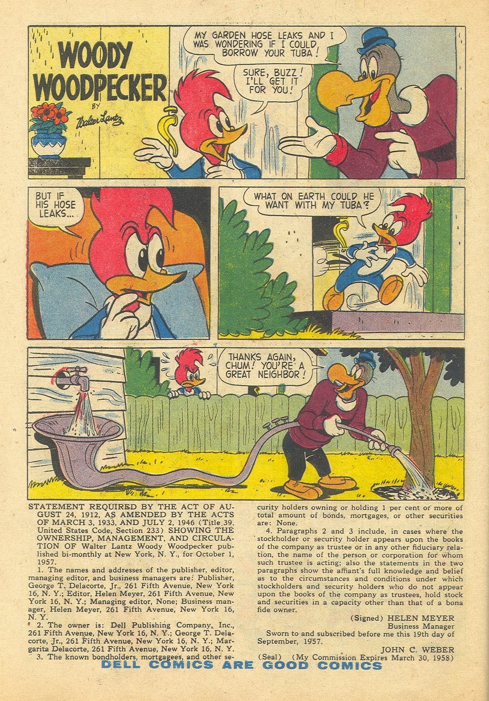 Read online Walter Lantz Woody Woodpecker (1952) comic -  Issue #47 - 34