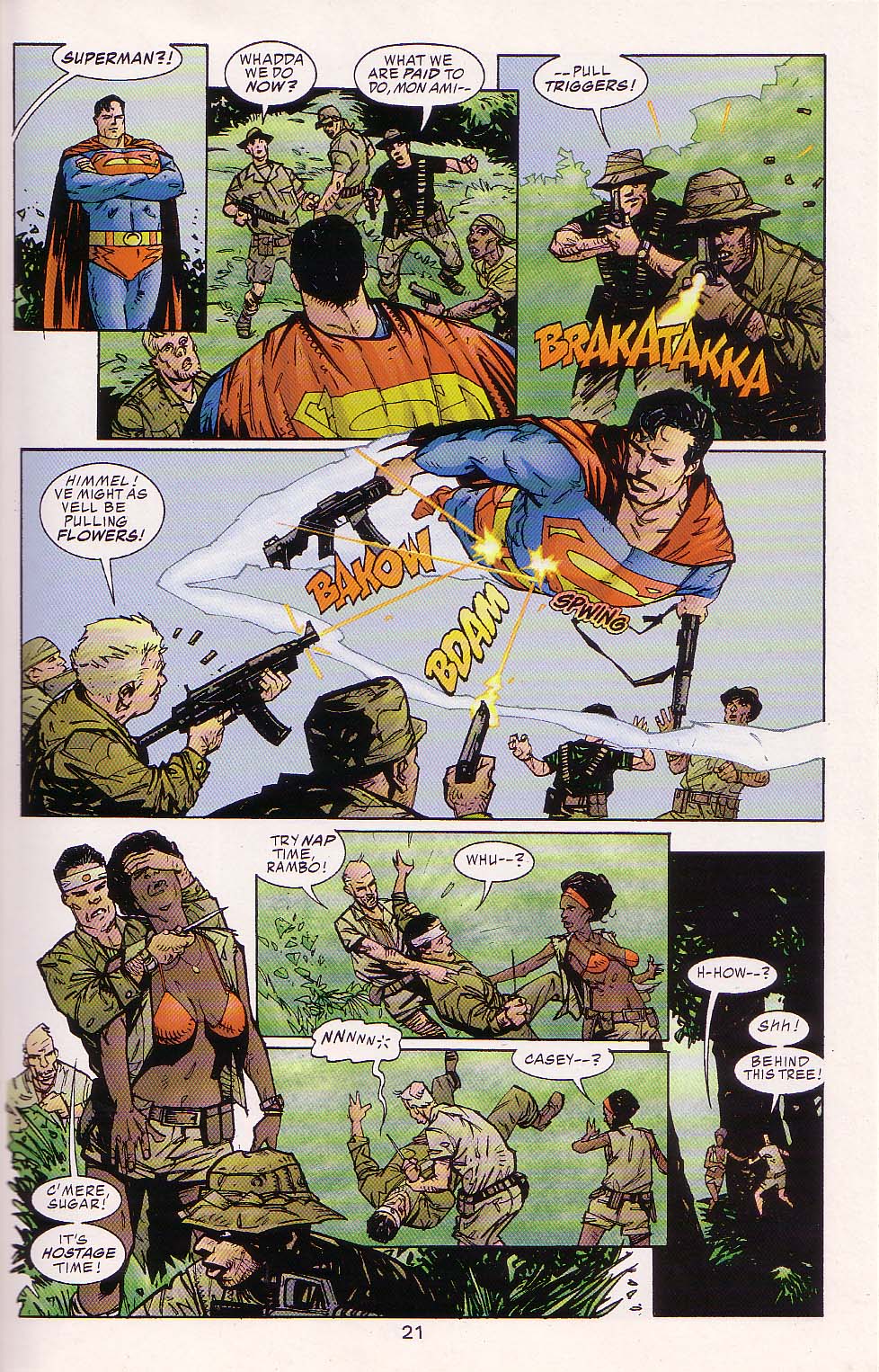 Read online Superman vs. Predator comic -  Issue #1 - 23
