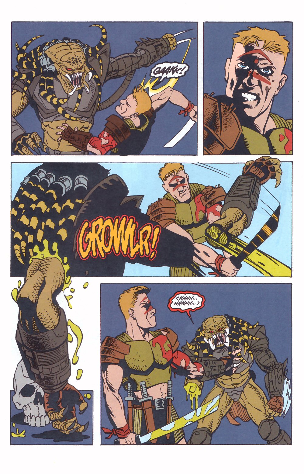 Read online Predator: Kindred comic -  Issue #4 - 17