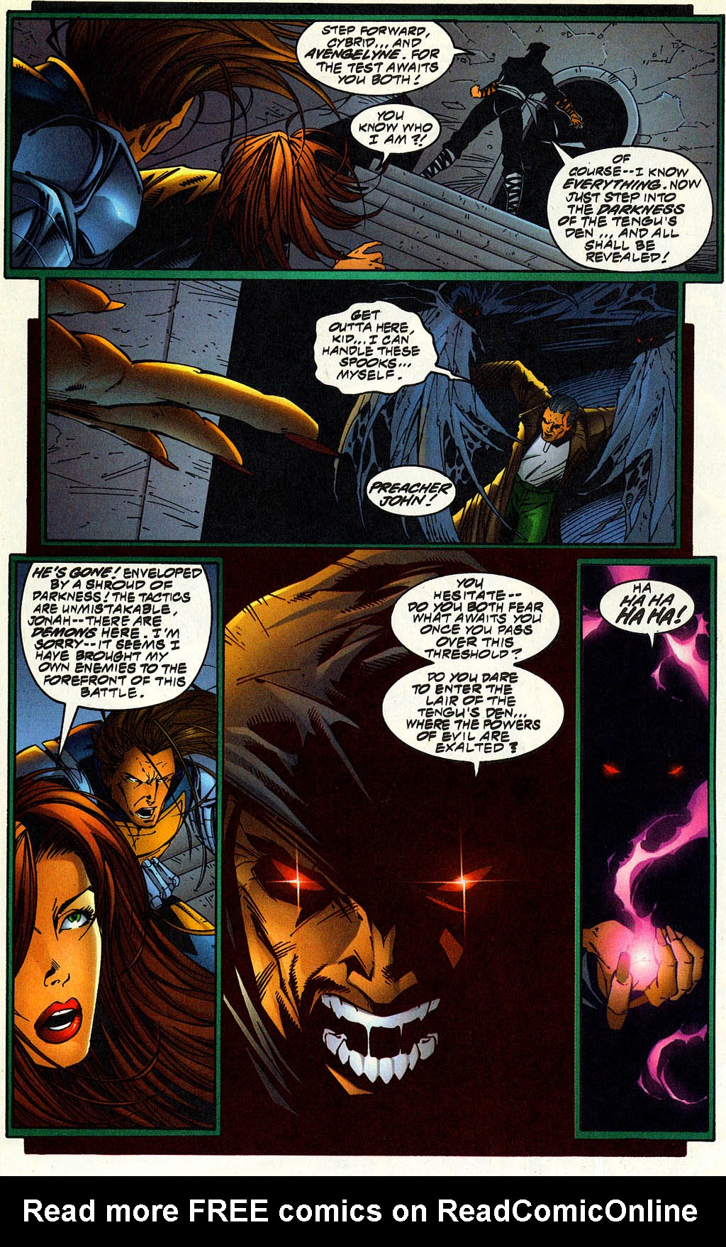 Read online Avengelyne (1996) comic -  Issue #5 - 11