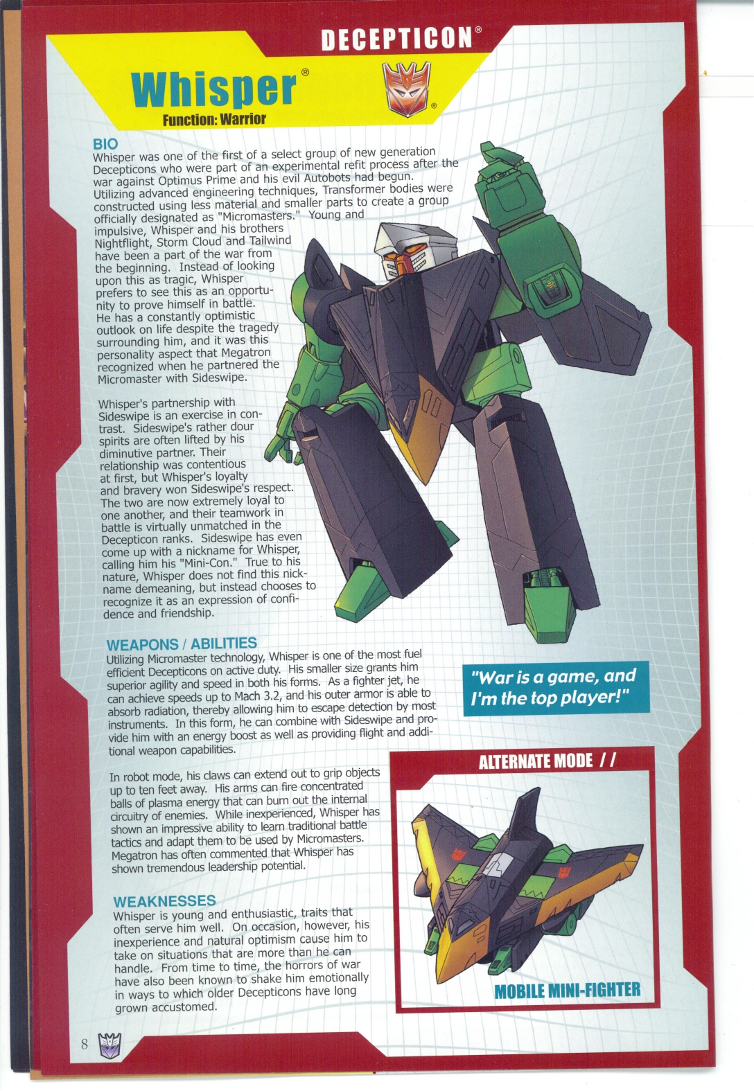 Read online Transformers: Collectors' Club comic -  Issue #25 - 8
