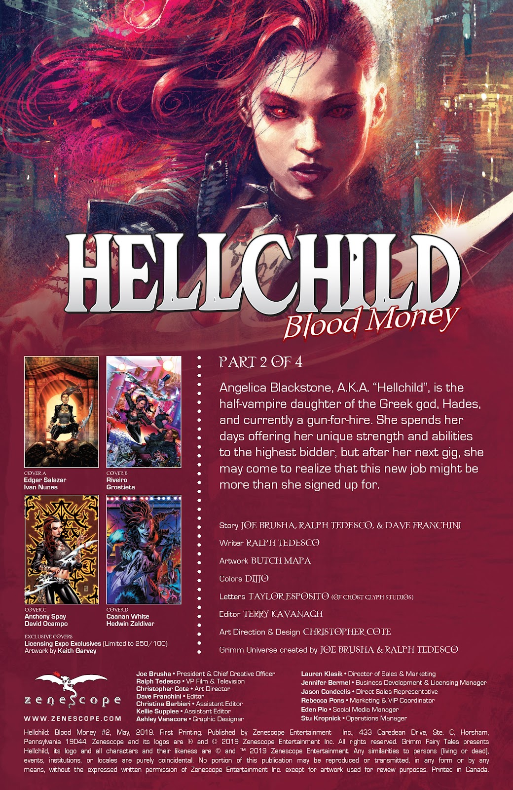 Hellchild: Blood Money issue 2 - Page 2