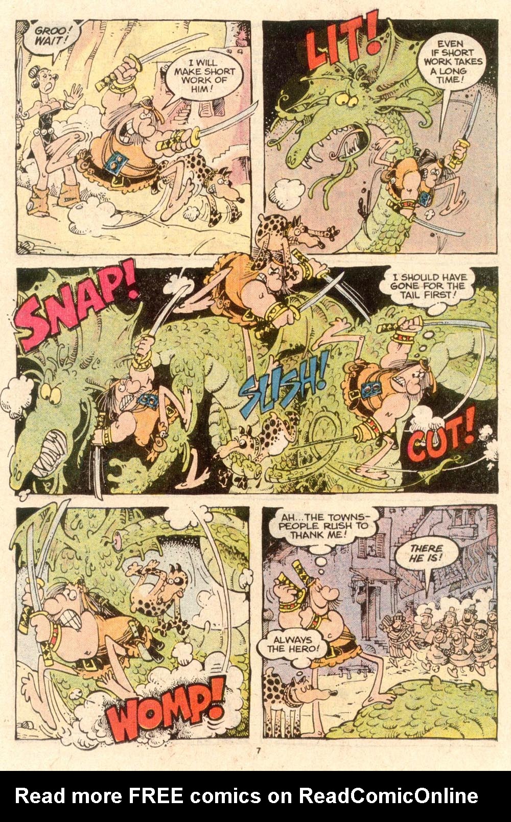 Read online Sergio Aragonés Groo the Wanderer comic -  Issue #53 - 7