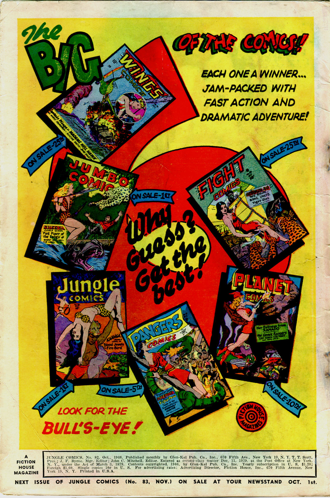 Read online Jungle Comics comic -  Issue #82 - 2