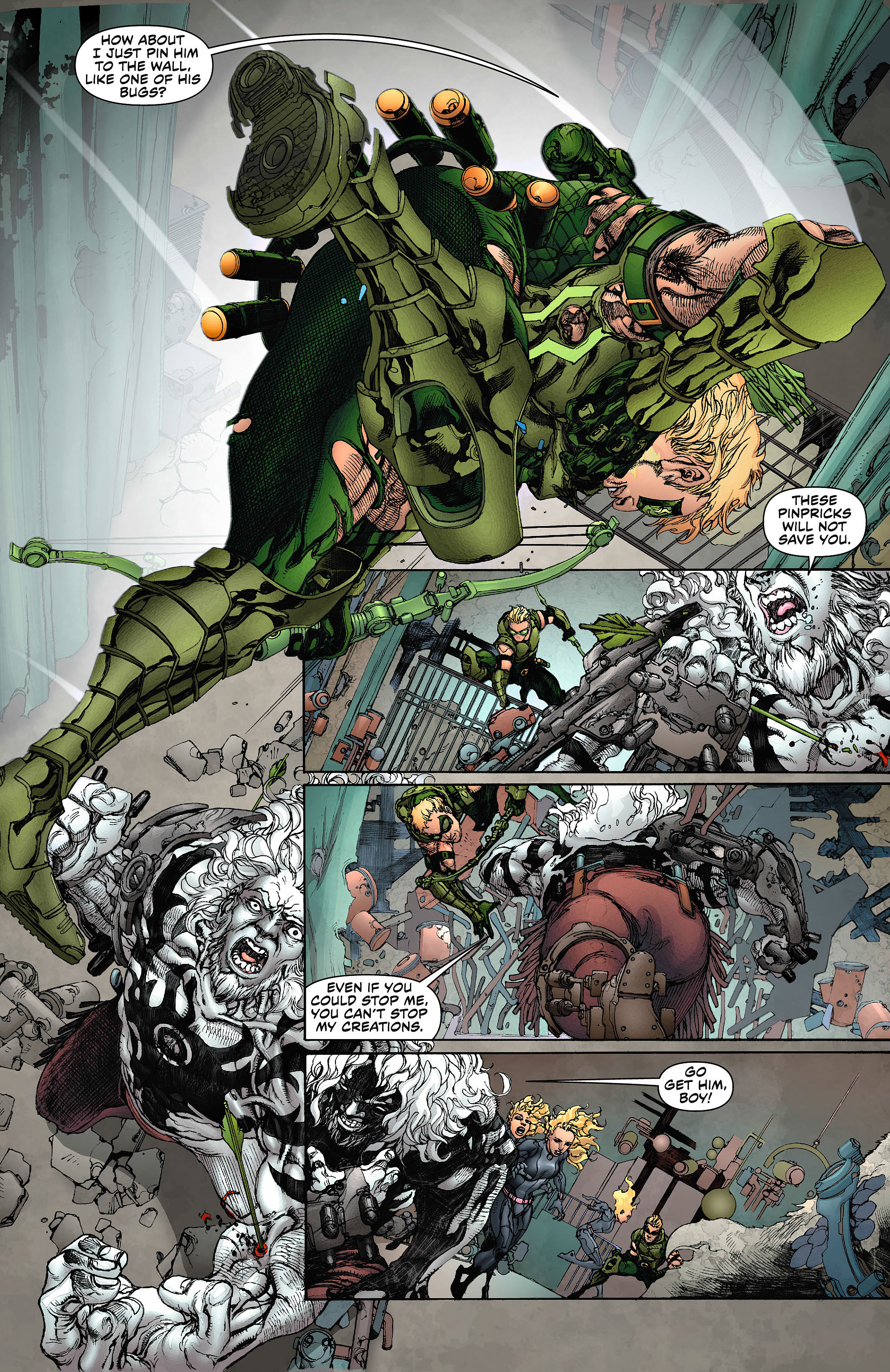 Read online Green Arrow (2011) comic -  Issue #8 - 18