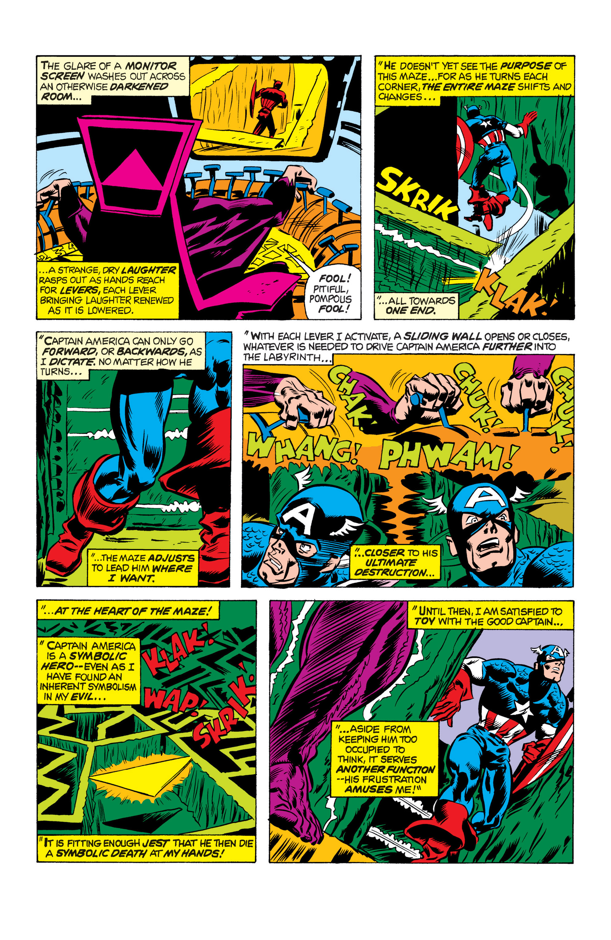 Read online Marvel Masterworks: Captain America comic -  Issue # TPB 9 (Part 3) - 20