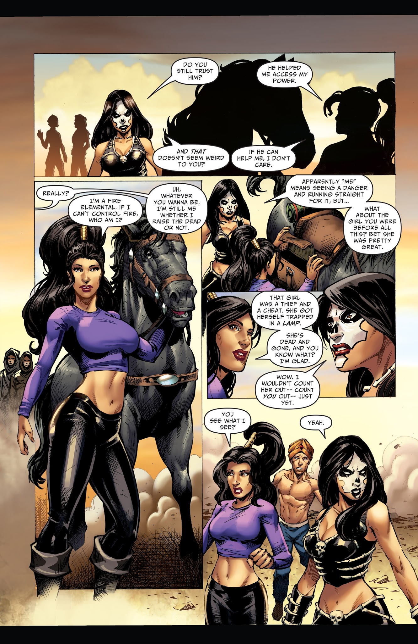 Read online Grimm Fairy Tales: Dance of the Dead comic -  Issue #3 - 21