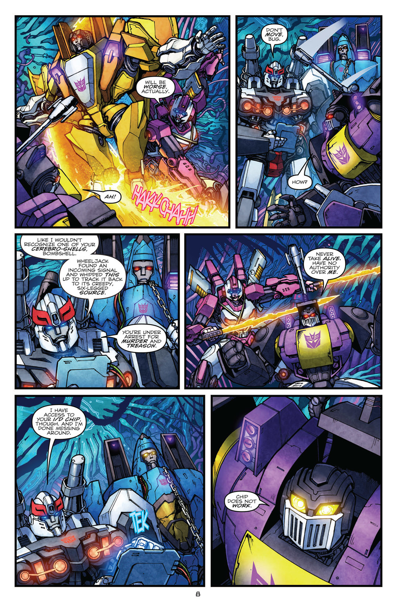 Read online Transformers: Robots In Disguise (2012) comic -  Issue #4 - 11