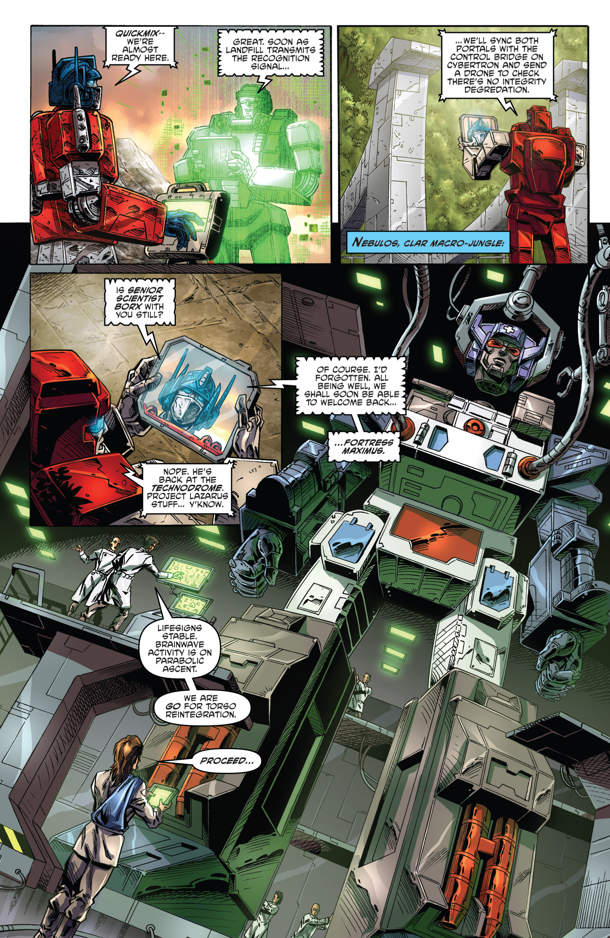 Read online The Transformers: Regeneration One comic -  Issue #97 - 12