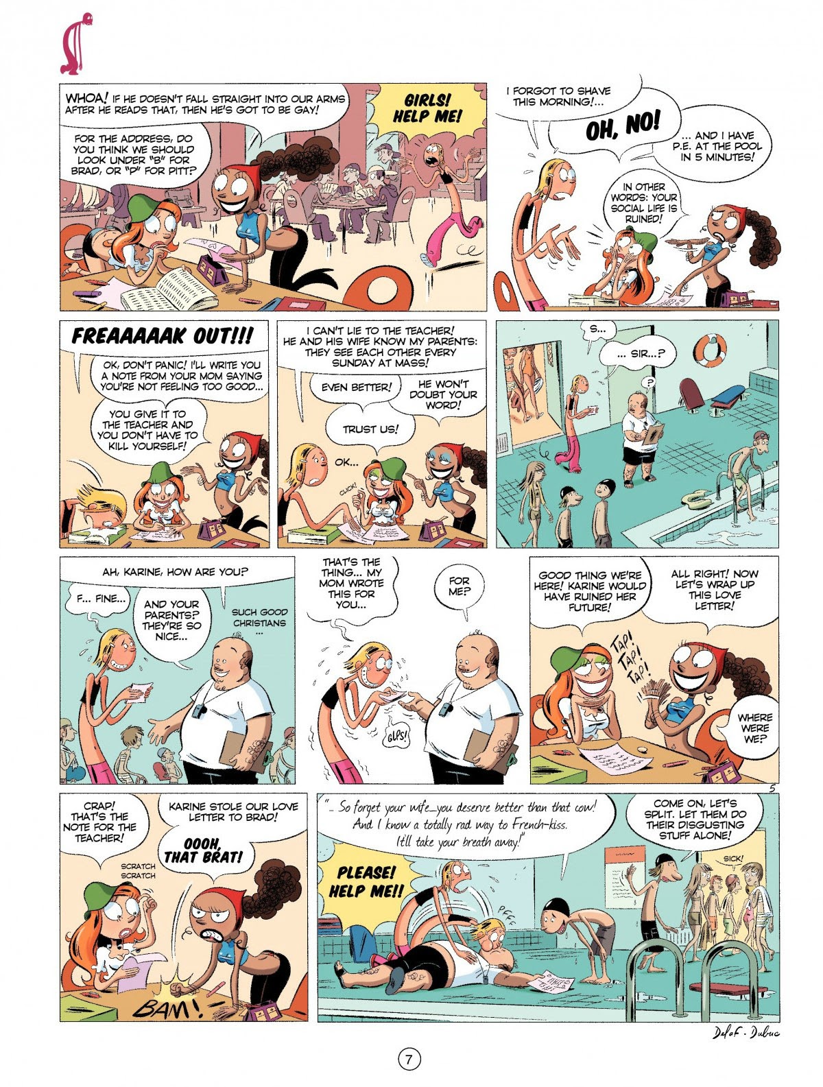 Read online The Bellybuttons comic -  Issue #1 - 7