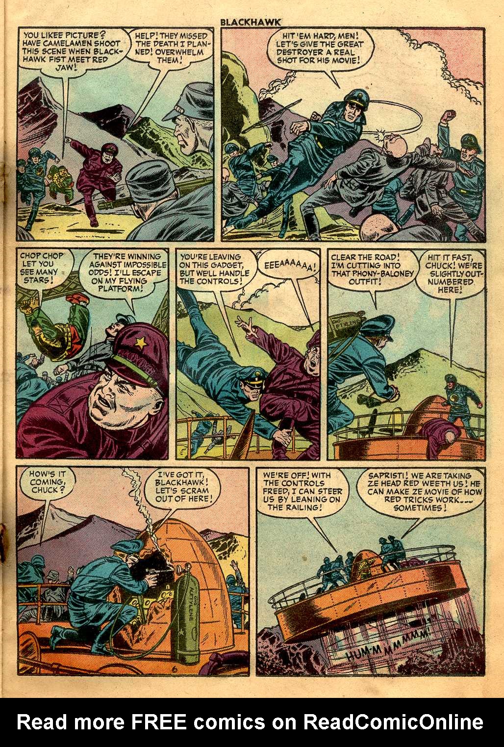 Read online Blackhawk (1957) comic -  Issue #98 - 22