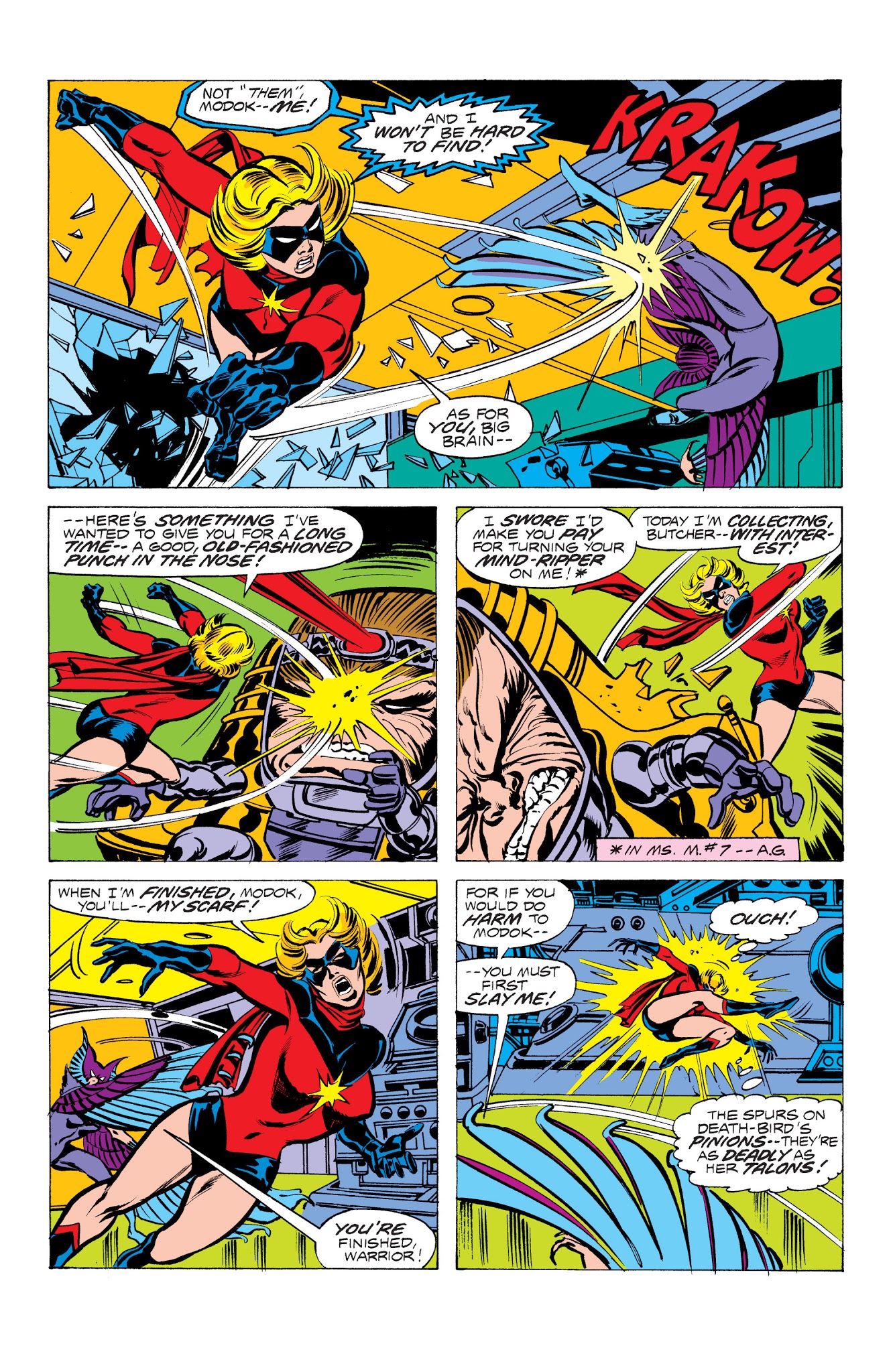 Read online Marvel Masterworks: Ms. Marvel comic -  Issue # TPB 1 - 181