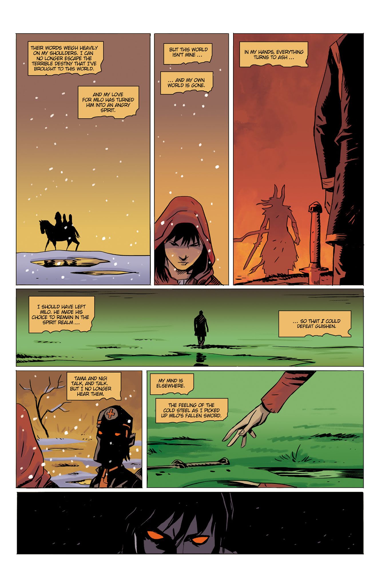 Read online The Portent: Ashes comic -  Issue # TPB - 102