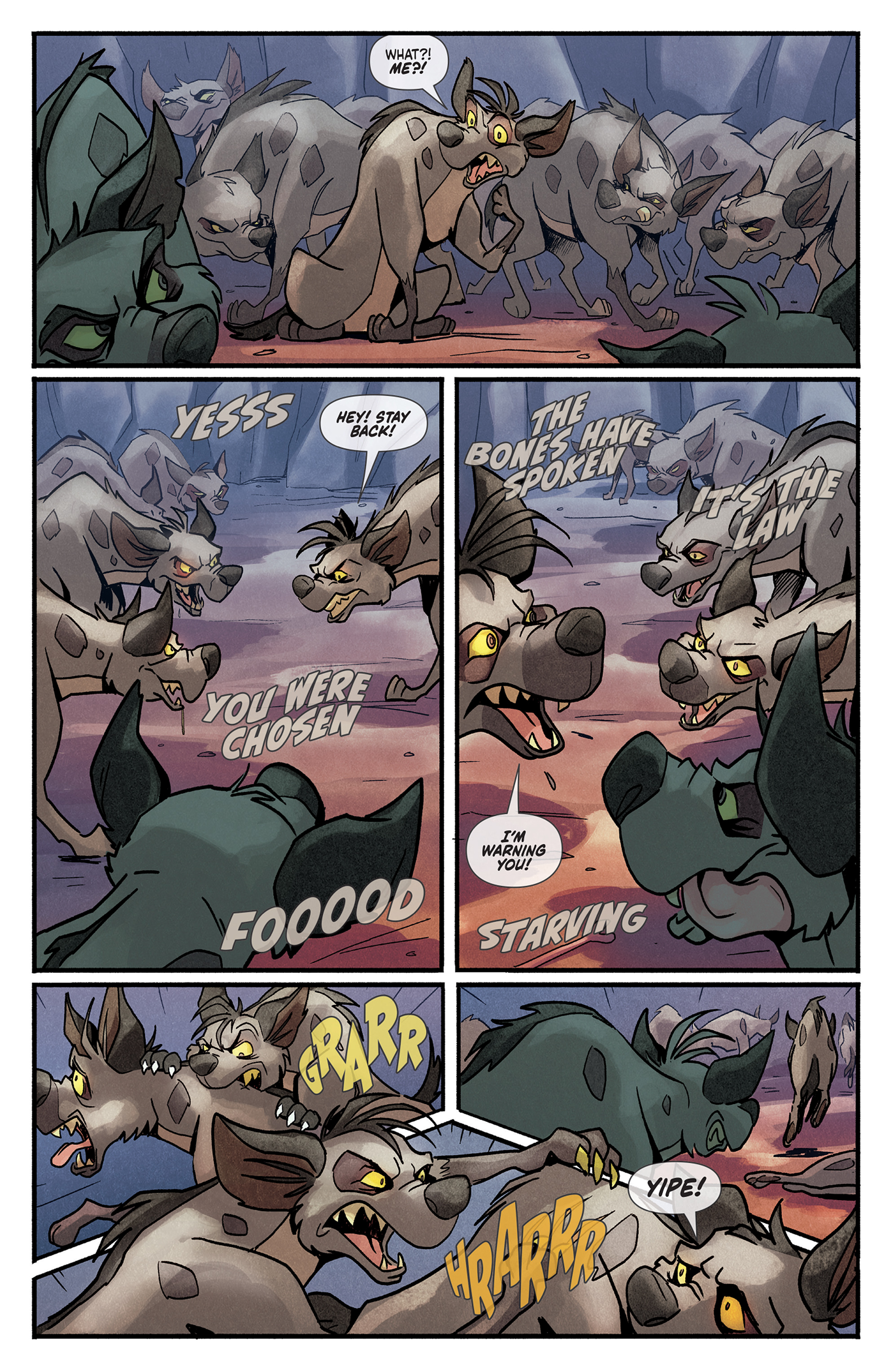 Read online Disney Villains: Scar comic -  Issue #3 - 10