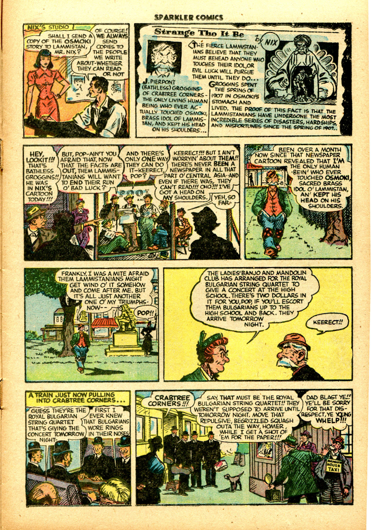 Read online Sparkler Comics comic -  Issue #62 - 15