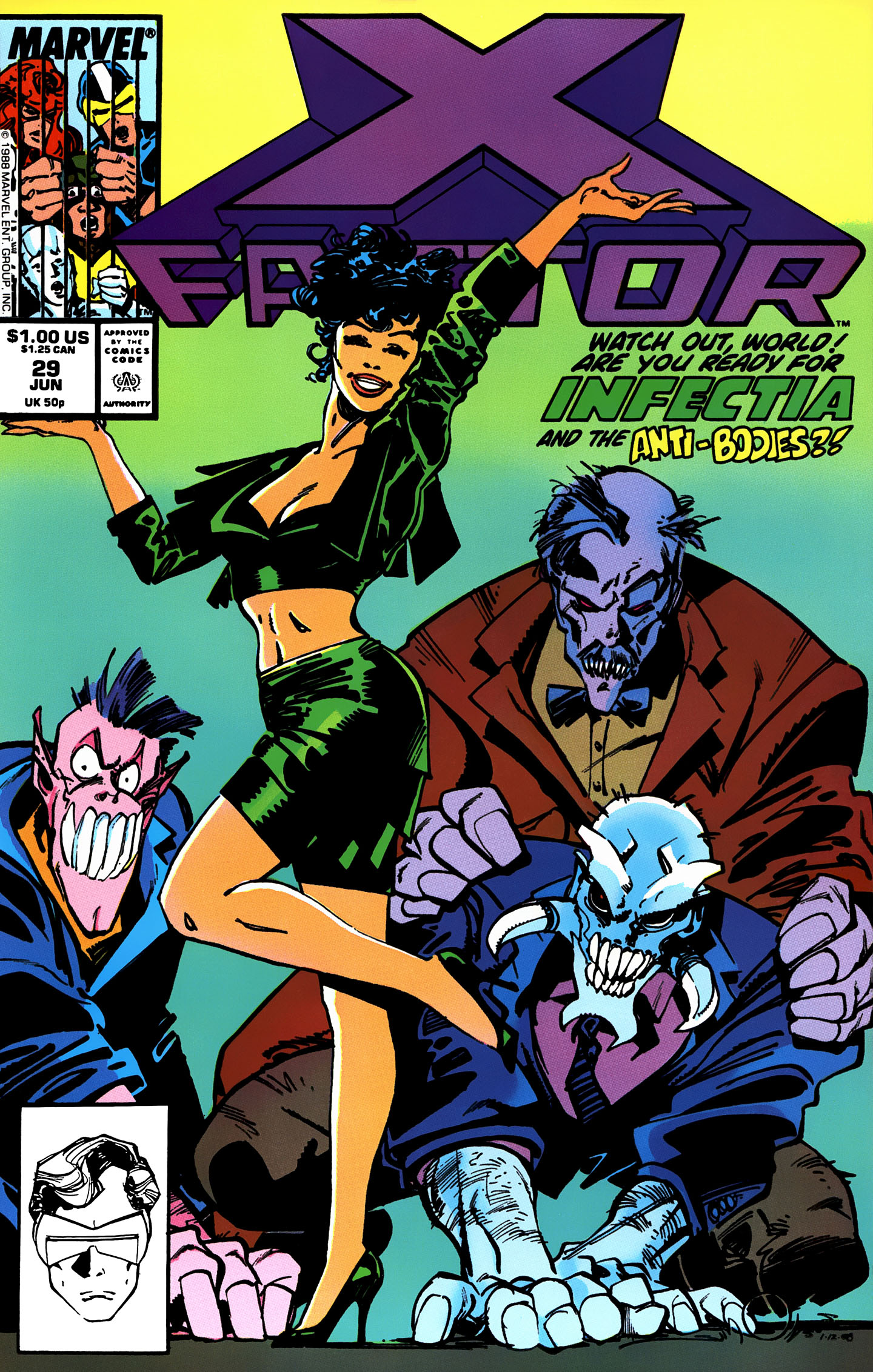 Read online X-Factor (1986) comic -  Issue #29 - 1