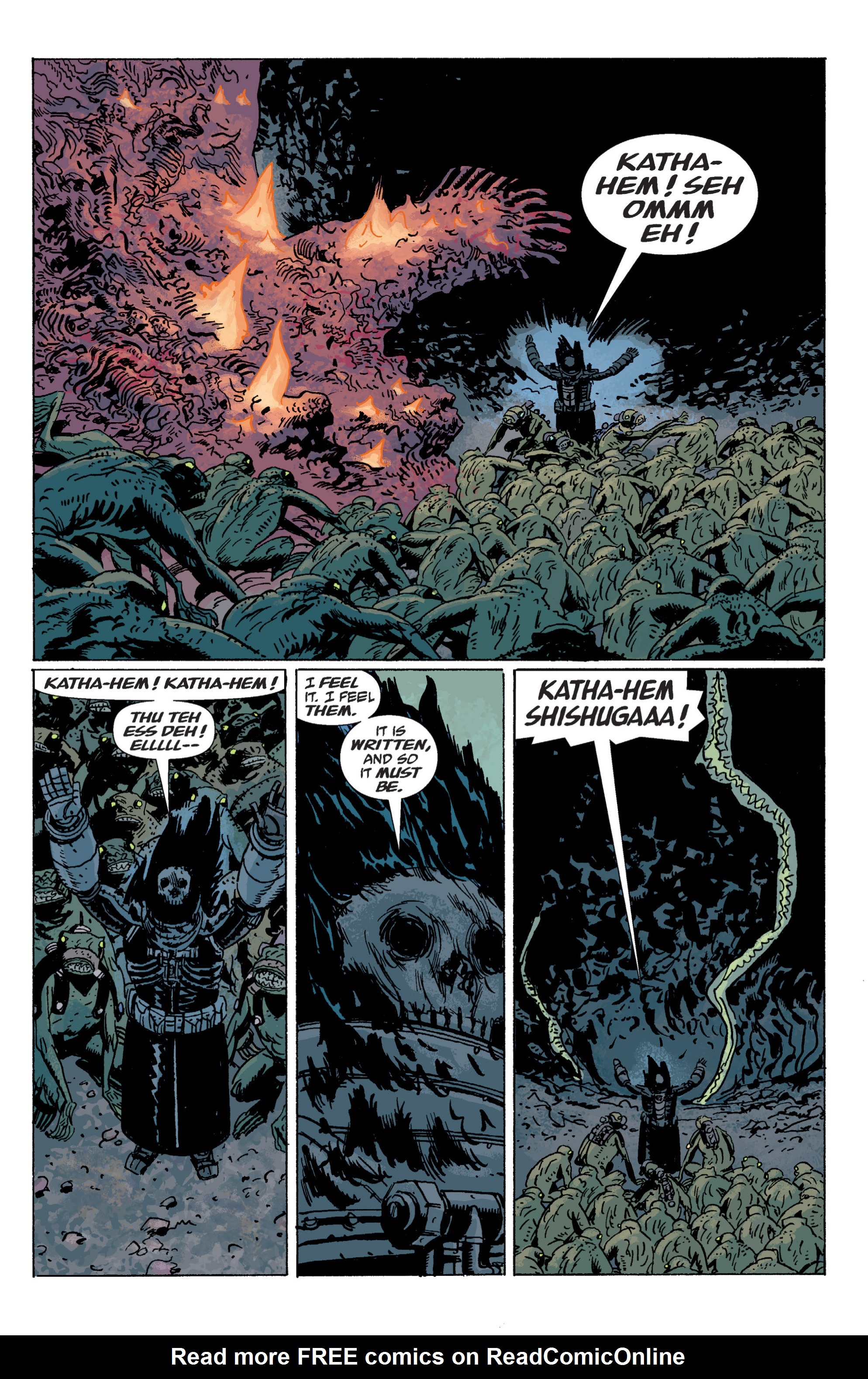 Read online B.P.R.D. (2003) comic -  Issue # TPB 5 - 104