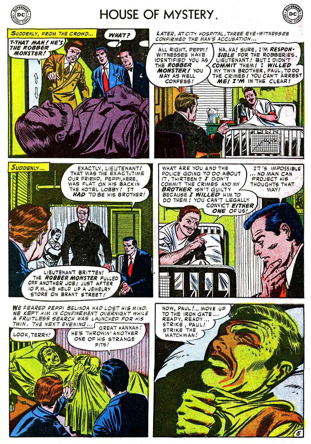 Read online House of Mystery (1951) comic -  Issue #7 - 31
