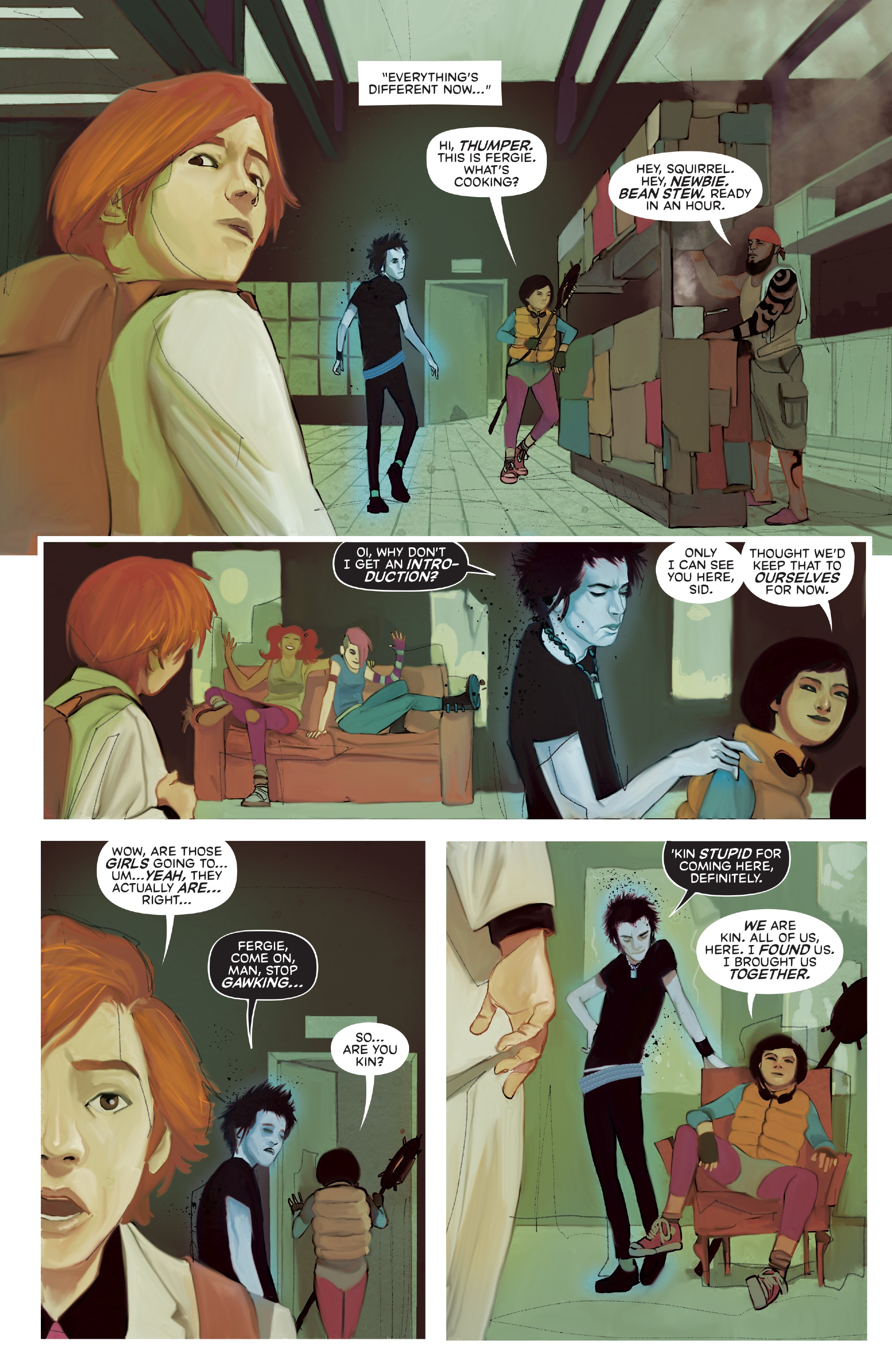 Read online Punks Not Dead: London Calling comic -  Issue #3 - 17