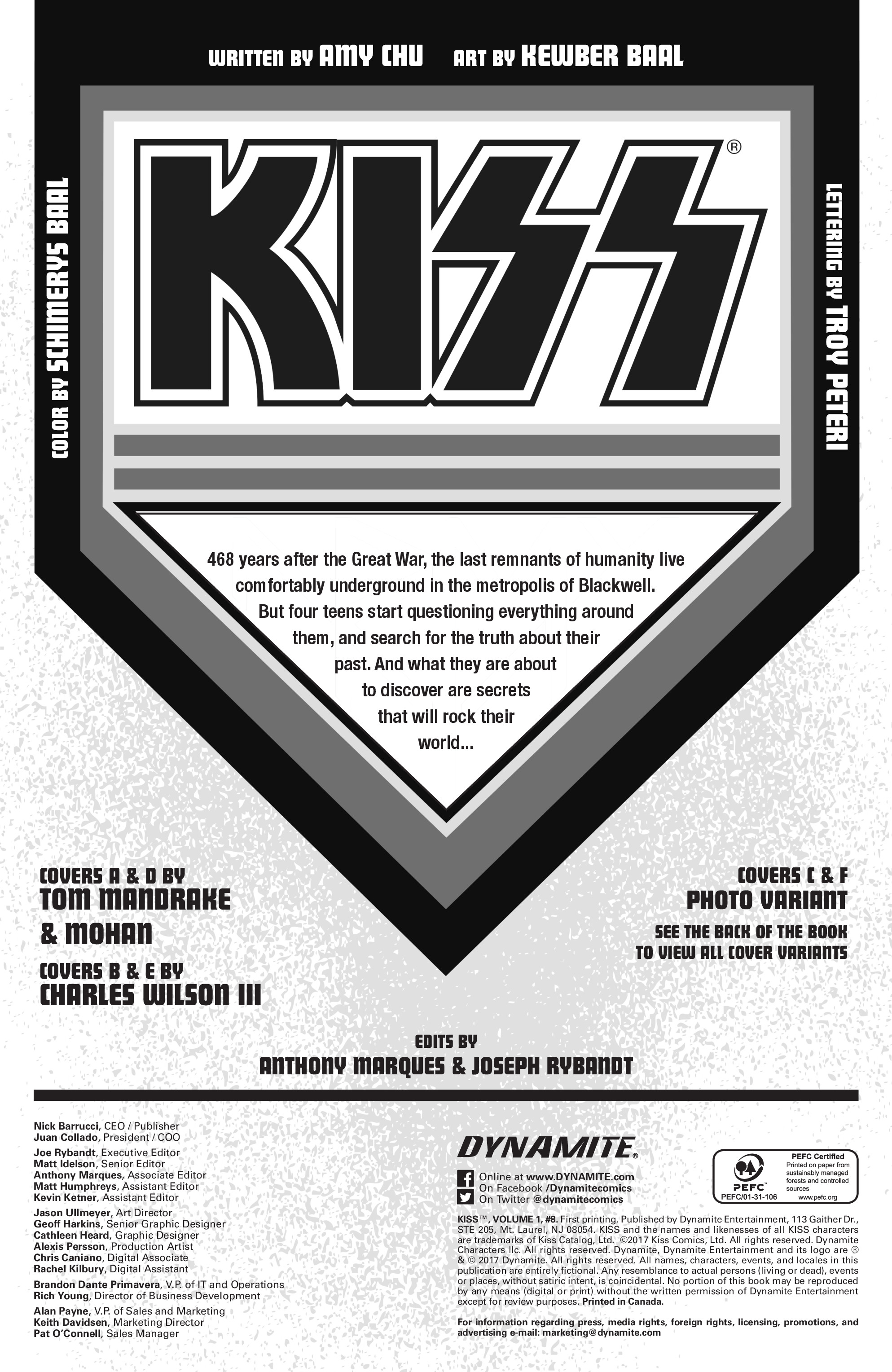 Read online KISS comic -  Issue #8 - 4