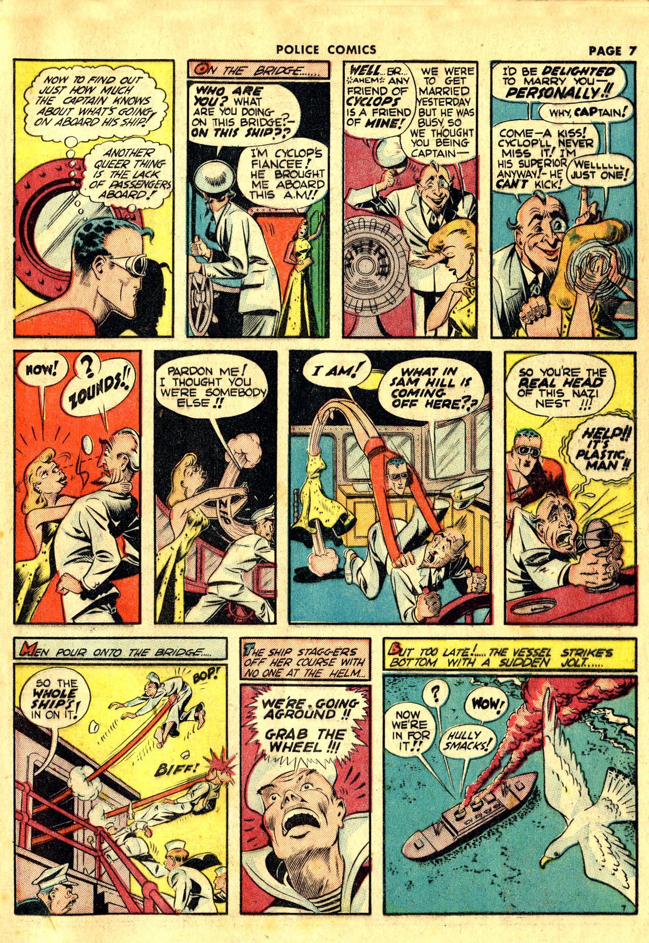 Read online Police Comics comic -  Issue #10 - 10