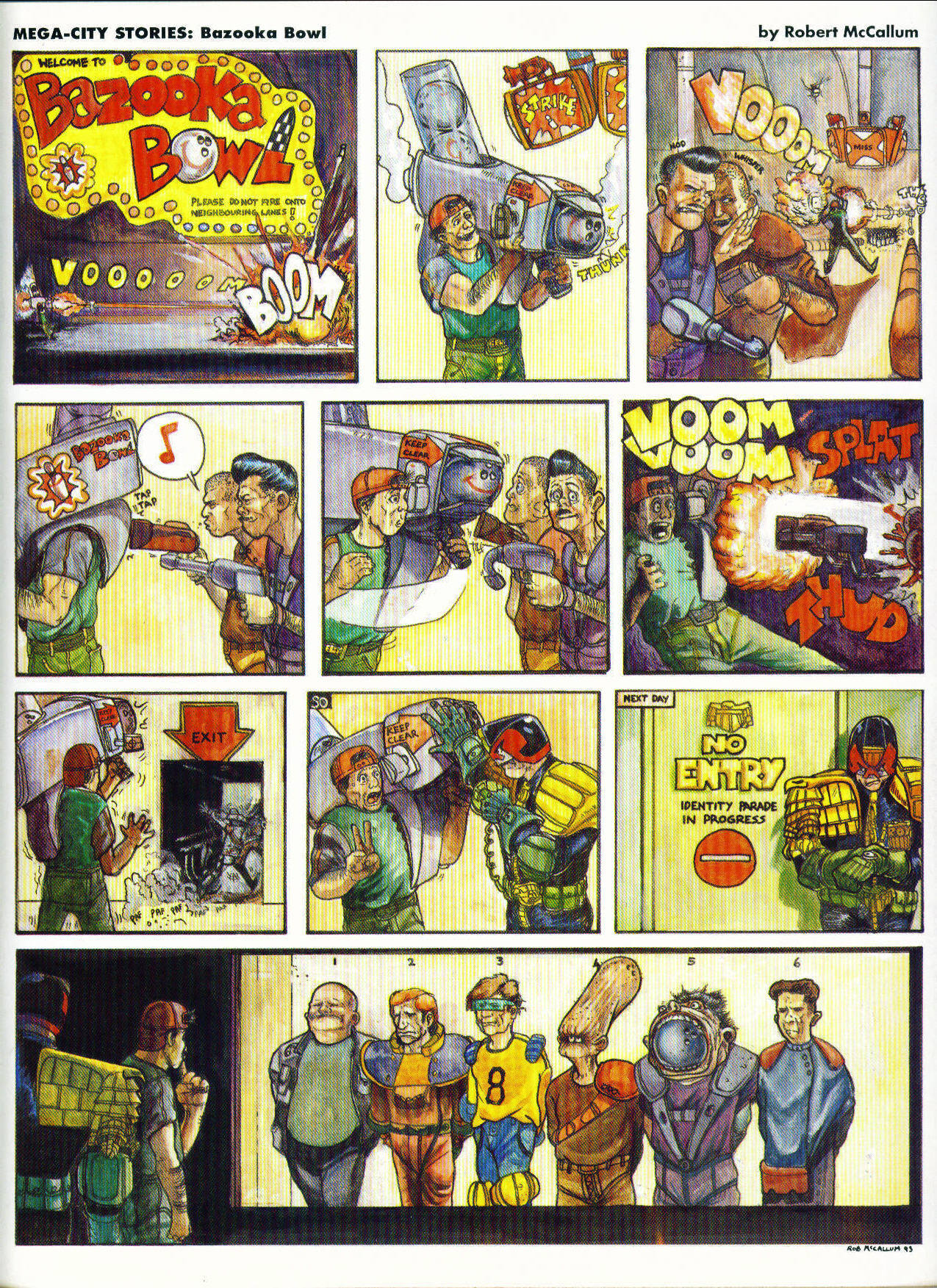 Read online Judge Dredd: The Megazine (vol. 2) comic -  Issue #41 - 43